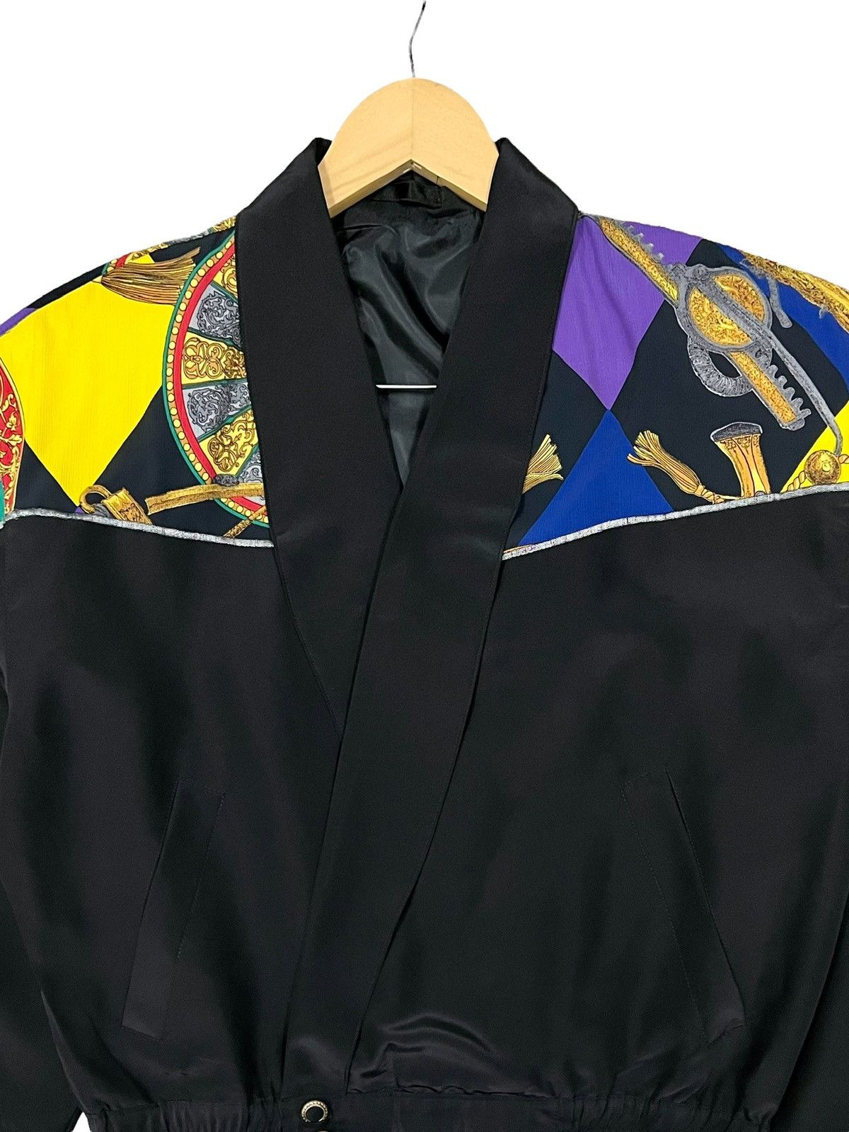 Designer 🔥NEED GONE NOW🔥 LES ZA ZOUS EMBROIDERY BIG LOGO ART CARDIGAN Size US L / EU 52-54 / 3 - 9 Thumbnail