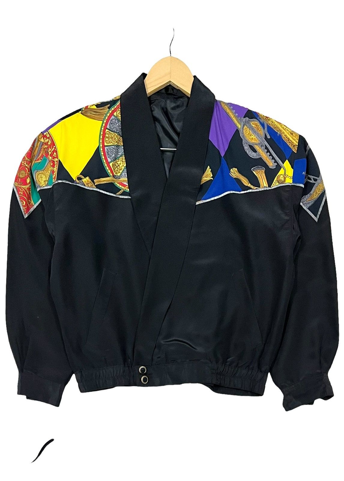 Designer 🔥NEED GONE NOW🔥 LES ZA ZOUS EMBROIDERY BIG LOGO ART CARDIGAN Size US L / EU 52-54 / 3 - 3 Thumbnail