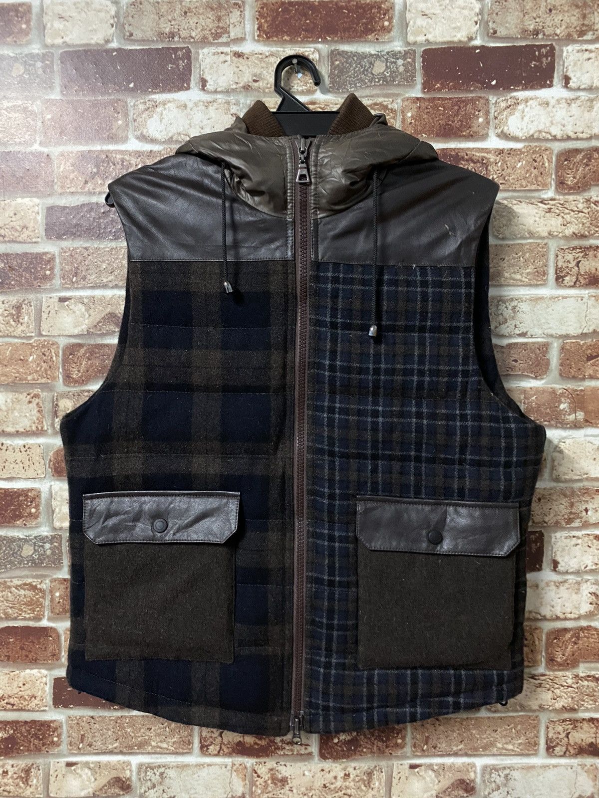 Designer BARASSI ITALY PUFFER VEST NICE DESIGN Size US M / EU 48-50 / 2 - 1 Thumbnail