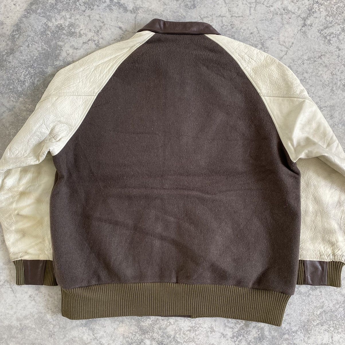 Swagger Japanese Brand Vintage Swagger Letterman Varsity Jacket Wool Size US XL / EU 56 / 4 - 10 Thumbnail