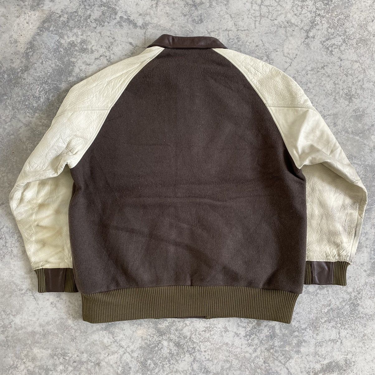 Swagger Japanese Brand Vintage Swagger Letterman Varsity Jacket Wool Size US XL / EU 56 / 4 - 7 Thumbnail