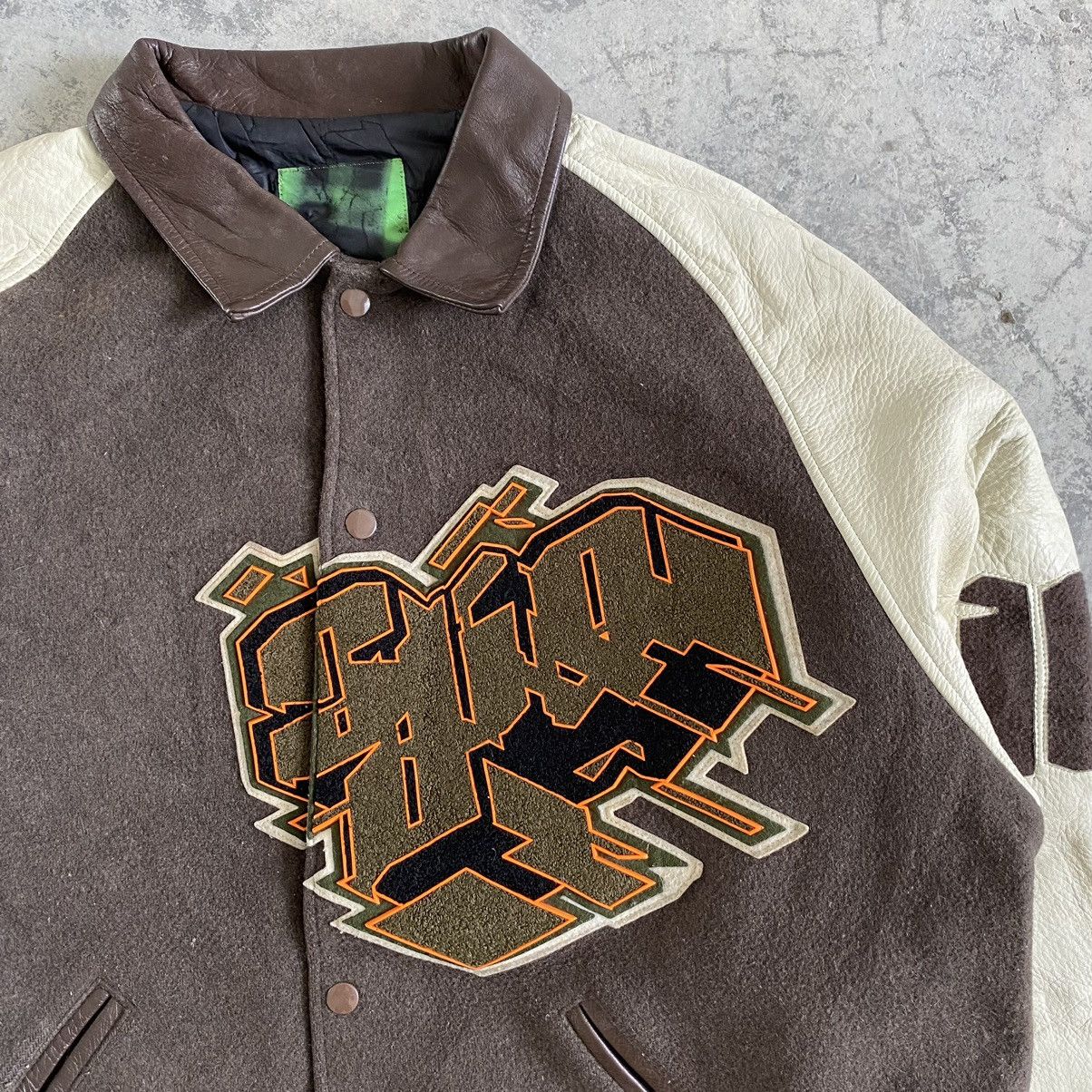 Swagger Japanese Brand Vintage Swagger Letterman Varsity Jacket Wool Size US XL / EU 56 / 4 - 5 Thumbnail