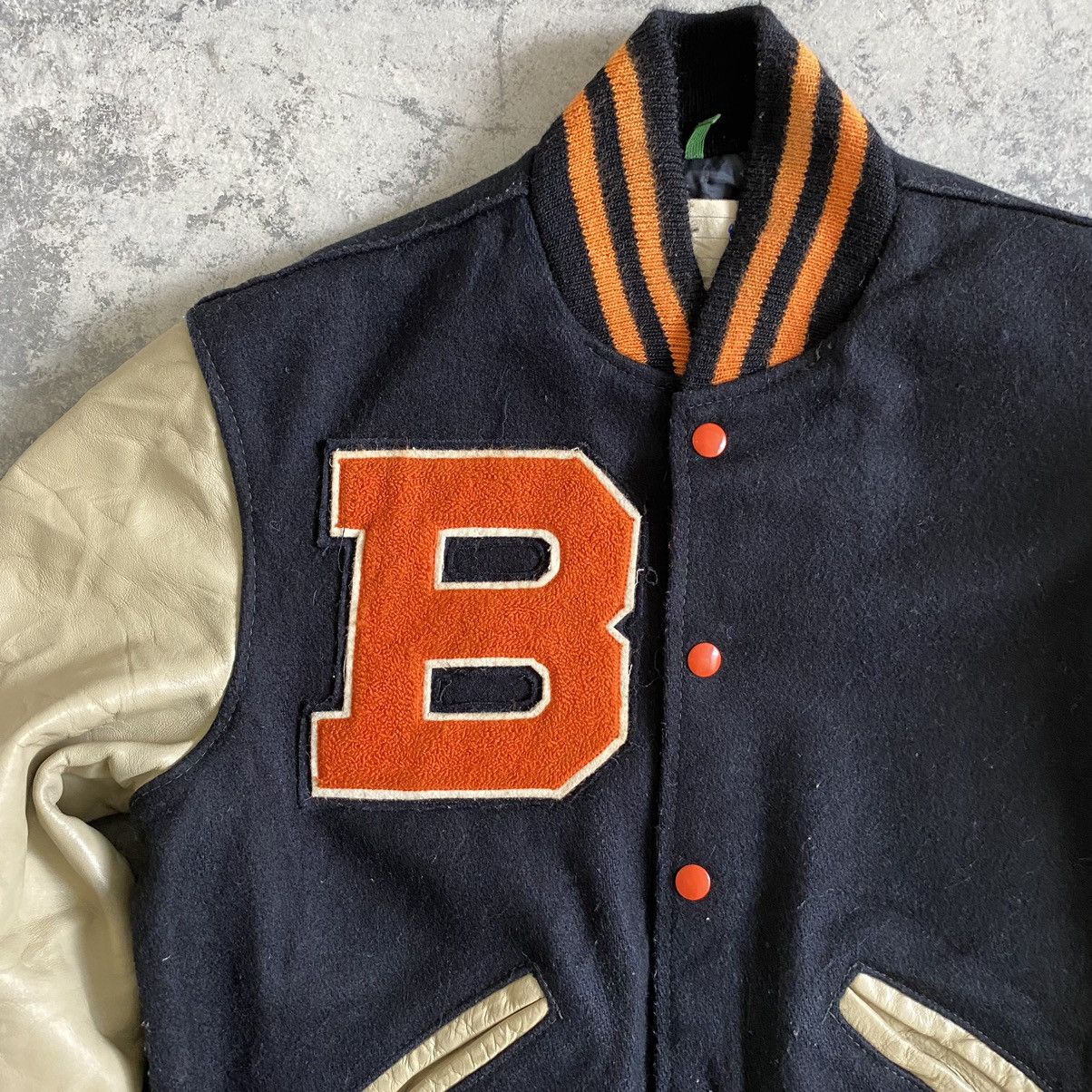 Vintage Vintage Brighton Bulldogs Letterman Varsity Jacket Wool Size US S / EU 44-46 / 1 - 6 Thumbnail