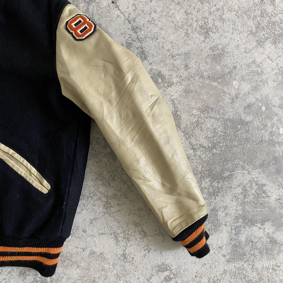 Vintage Vintage Brighton Bulldogs Letterman Varsity Jacket Wool Size US S / EU 44-46 / 1 - 9 Thumbnail
