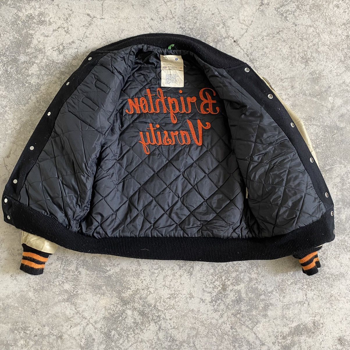 Vintage Vintage Brighton Bulldogs Letterman Varsity Jacket Wool Size US S / EU 44-46 / 1 - 15 Thumbnail