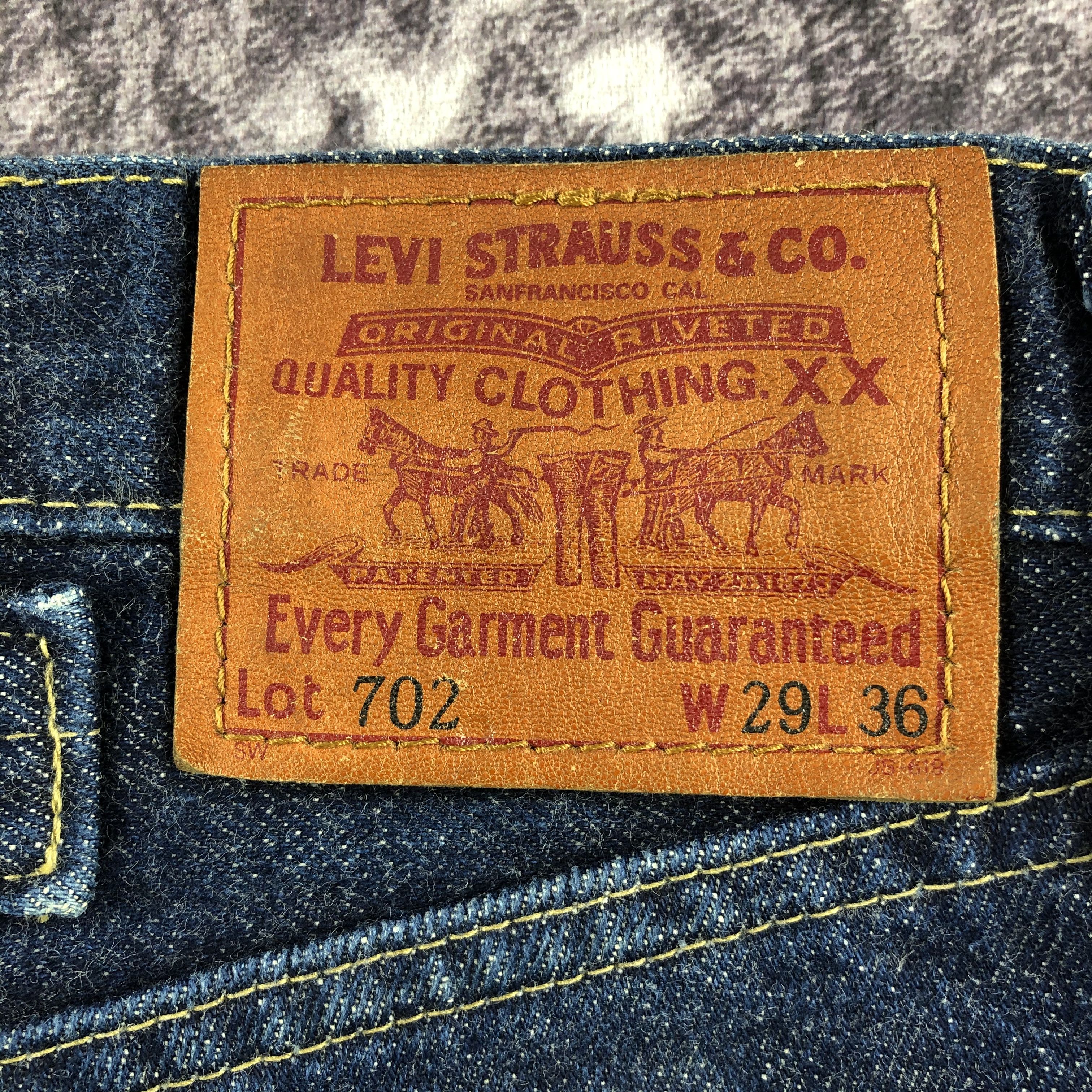 Levi's × Vintage Vintage 90s Redline Levis 702 Jeans-JM2774 Size 28" / US 6 / IT 42 - 5 Thumbnail