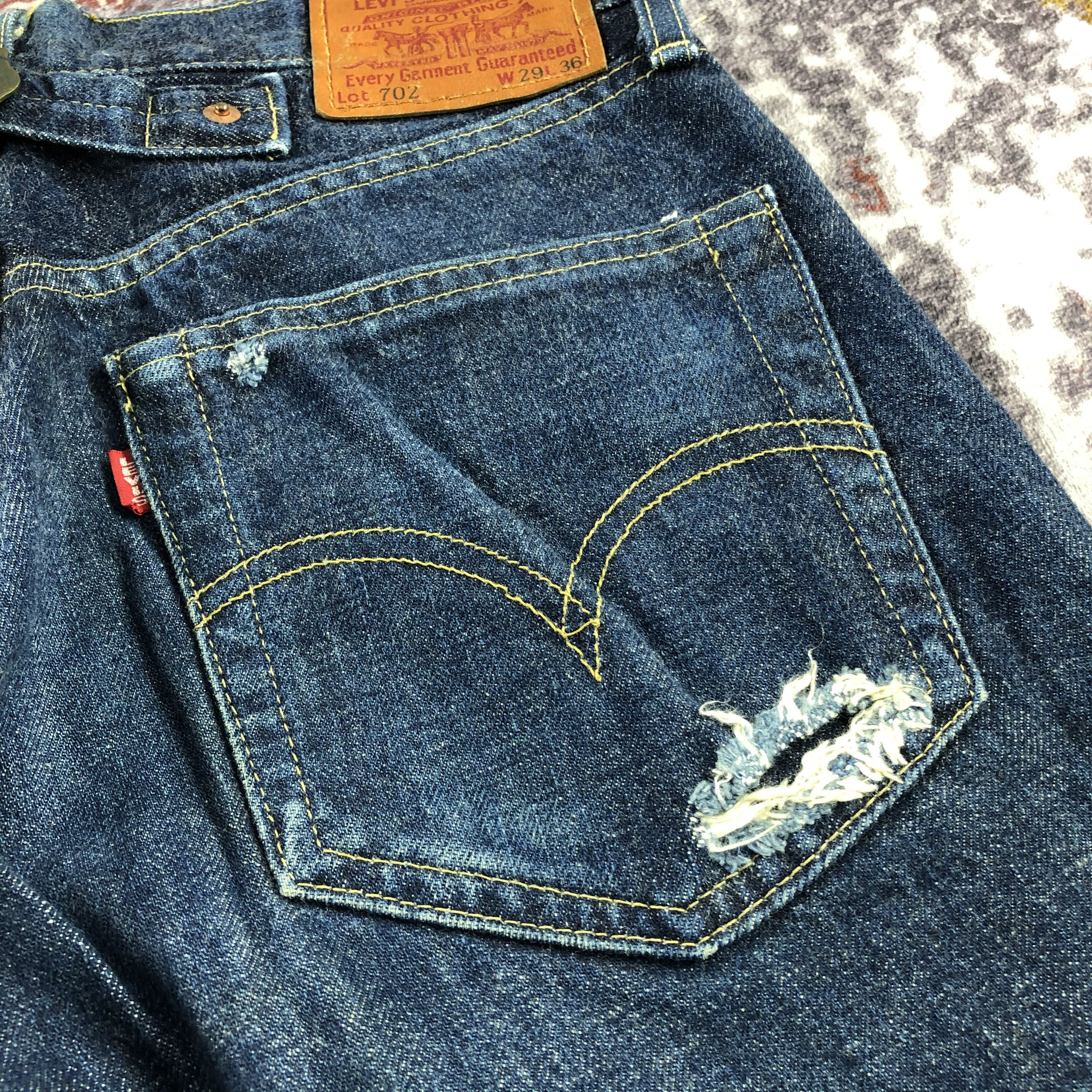 Levi's × Vintage Vintage 90s Redline Levis 702 Jeans-JM2774 Size 28" / US 6 / IT 42 - 19 Thumbnail
