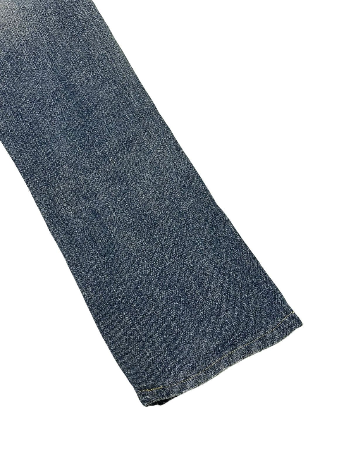 Japanese Brand Flare Jeans Vtg Wrangler Distress Denim Boot Cut 5🟦0 Size US 34 / EU 50 - 15 Thumbnail