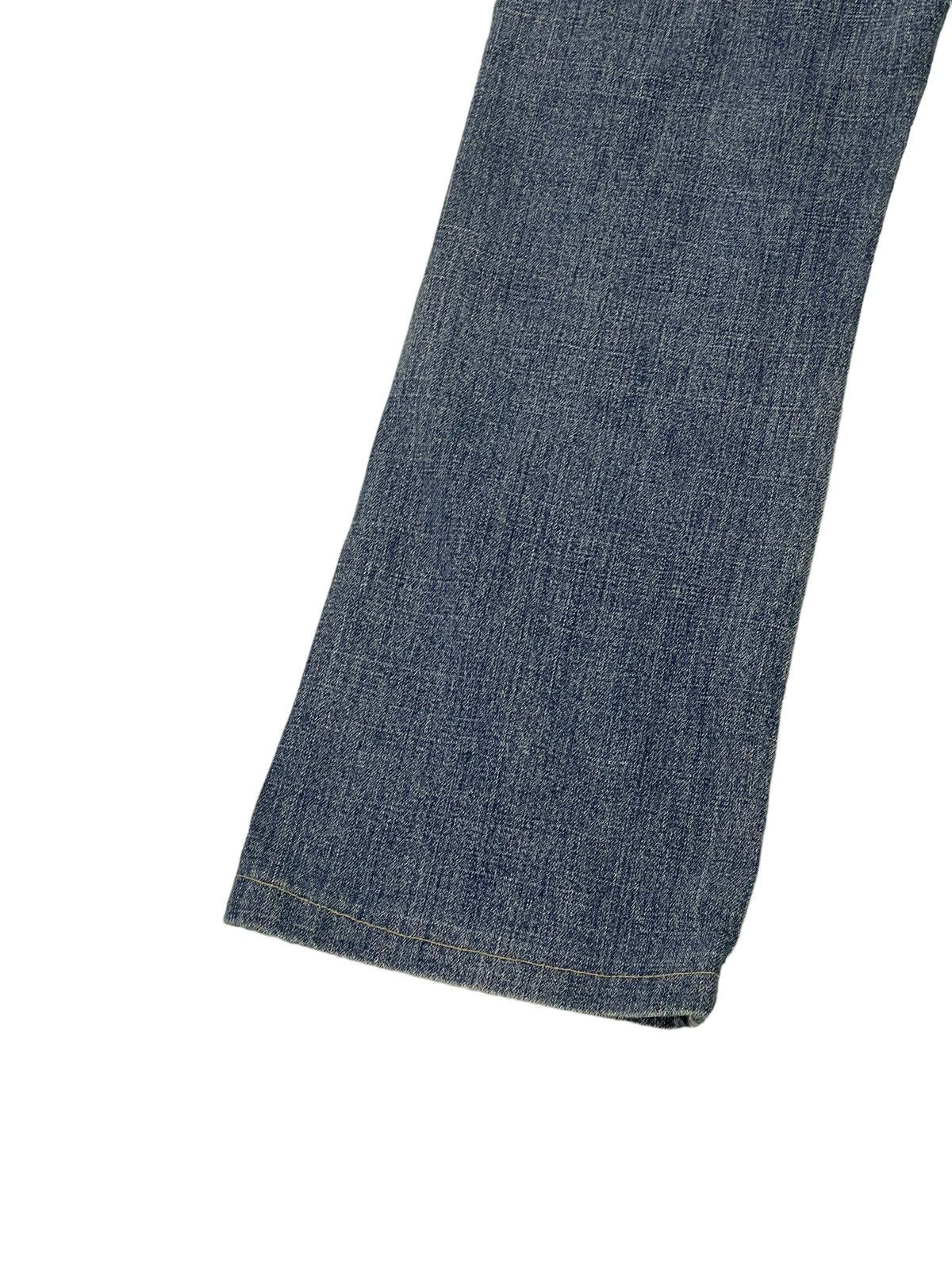 Japanese Brand Flare Jeans Vtg Wrangler Distress Denim Boot Cut 5🟦0 Size US 34 / EU 50 - 16 Thumbnail