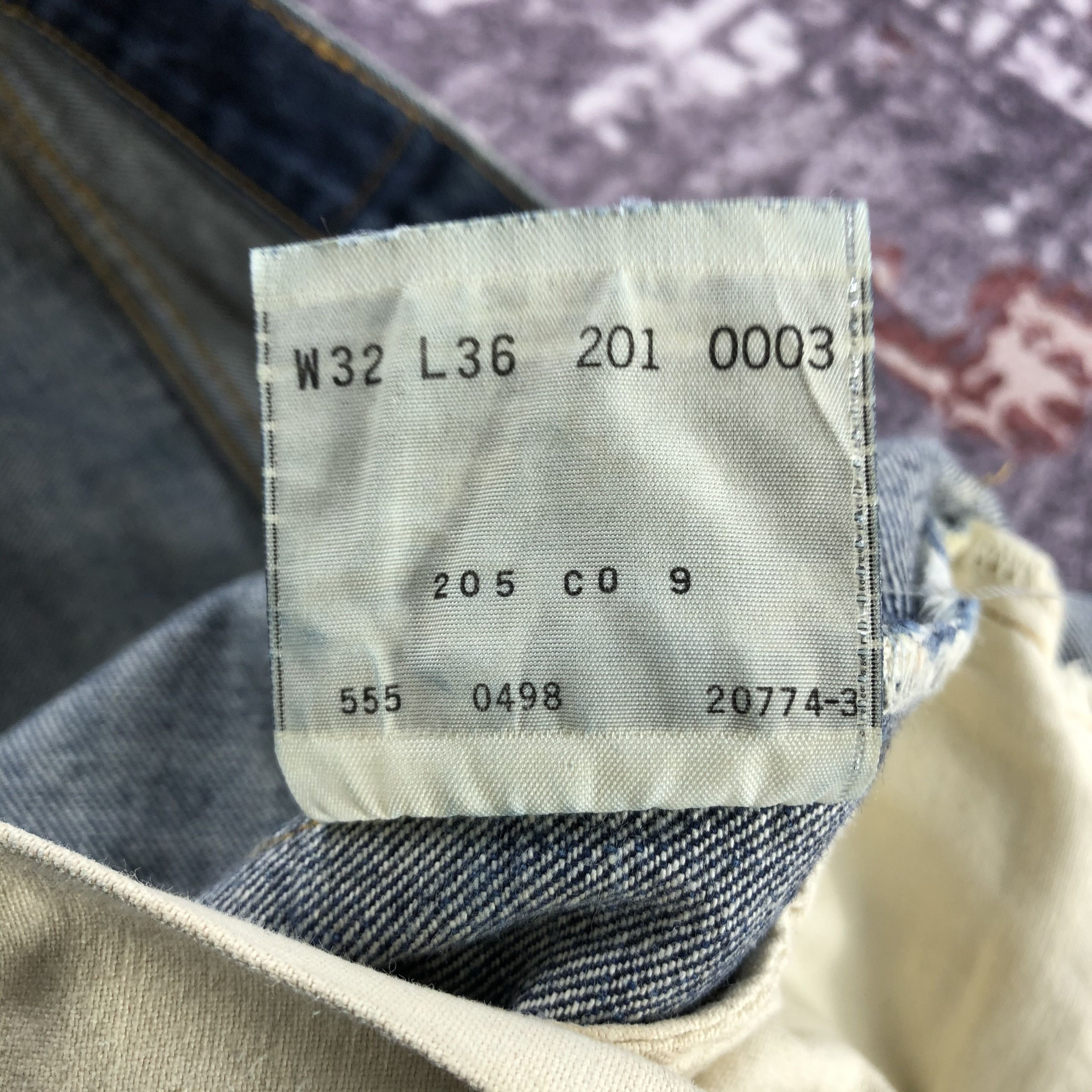 Levi's × Vintage 90s Vintage Redline Levis 201 Jeans-JM2770 Size 28" / US 6 / IT 42 - 11 Thumbnail