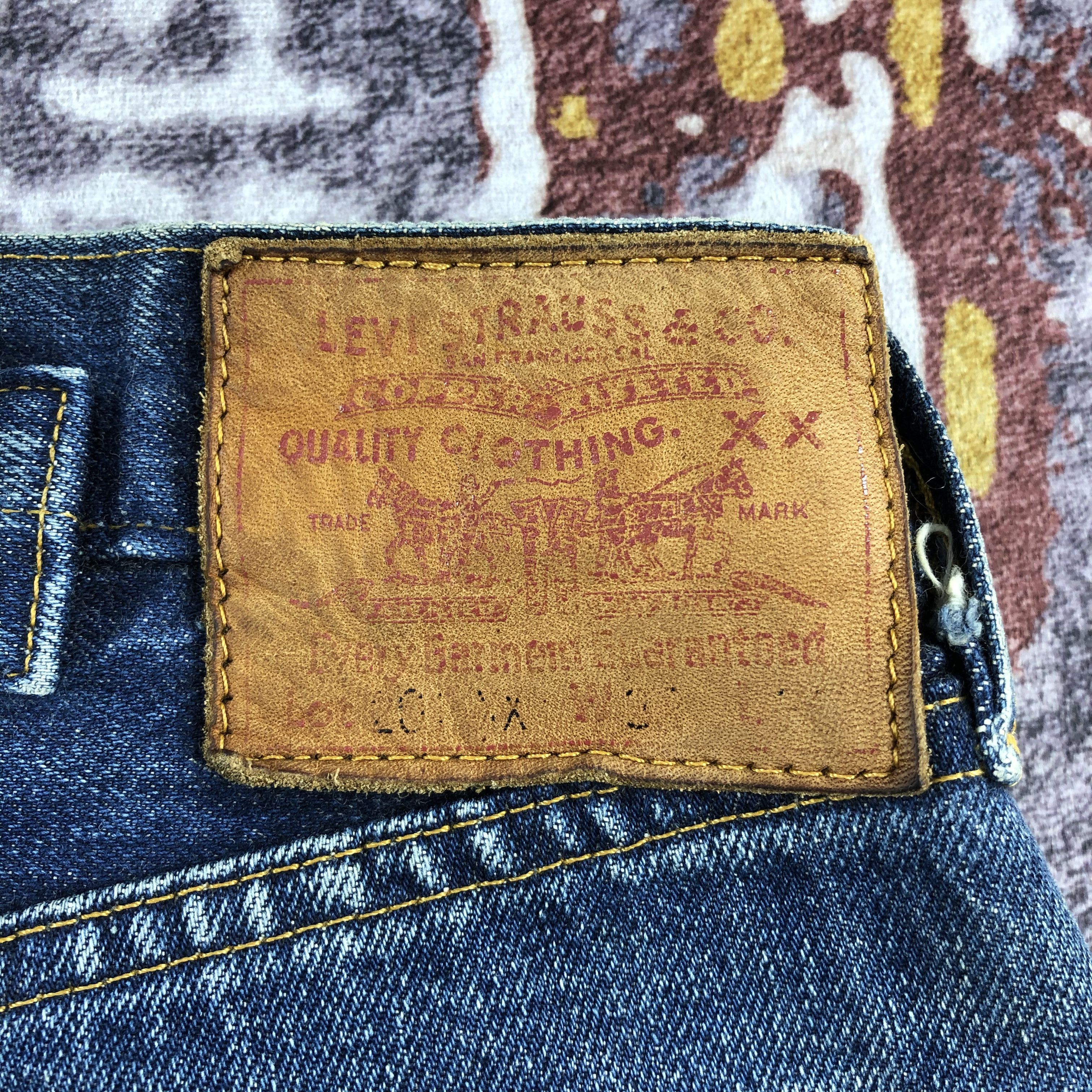 Levi's × Vintage 90s Vintage Redline Levis 201 Jeans-JM2770 Size 28" / US 6 / IT 42 - 5 Thumbnail