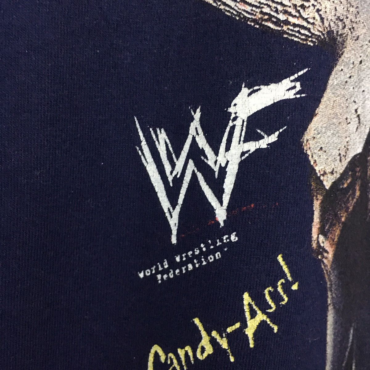 Vintage × WWE × WWF Rare Vintage 90’s WWF WWE THE ROCK Tee Size US XL / EU 56 / 4 - 5 Thumbnail