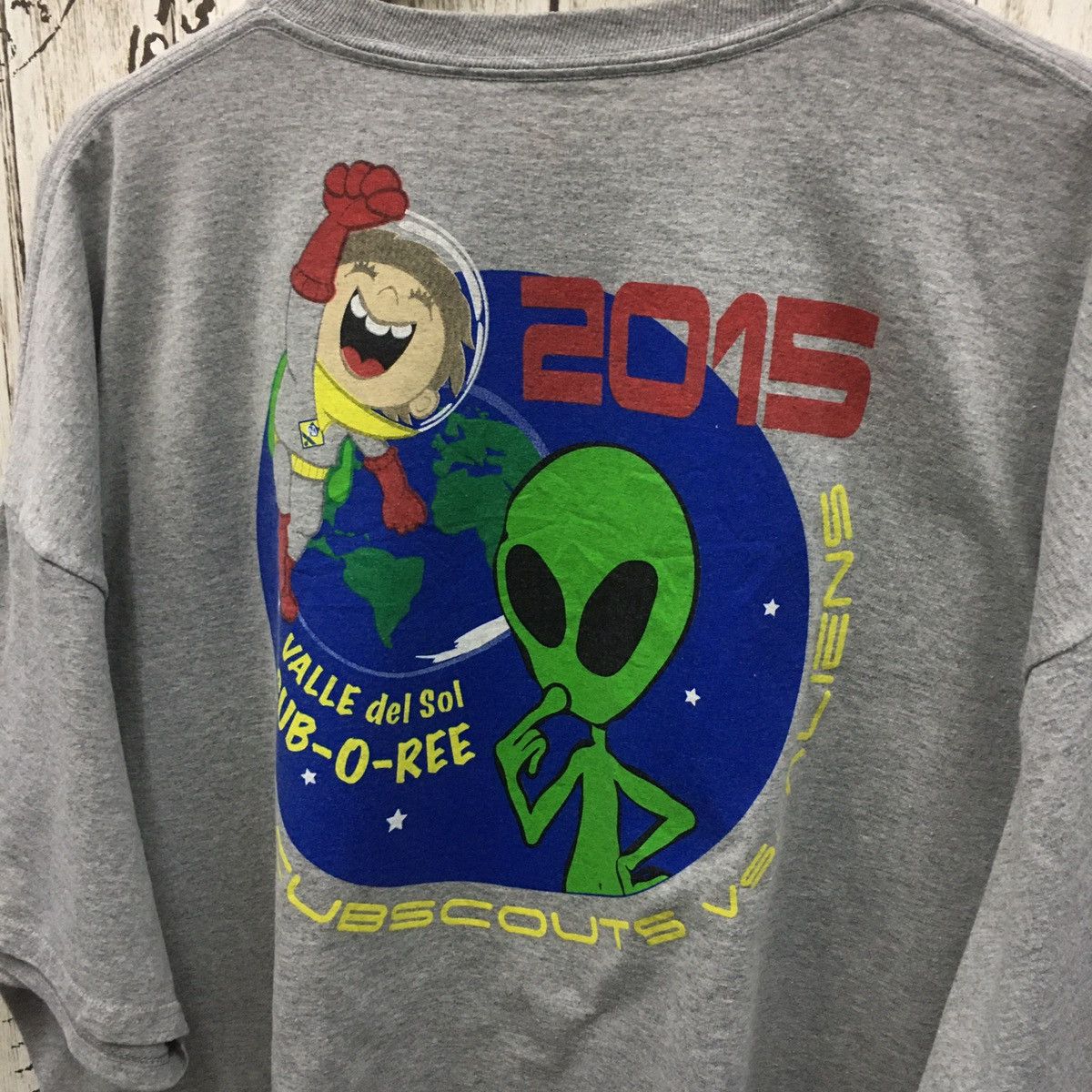 Alien Workshop Rare Cubscouts Vs Aliens Tee Size US XXL / EU 58 / 5 - 3 Thumbnail