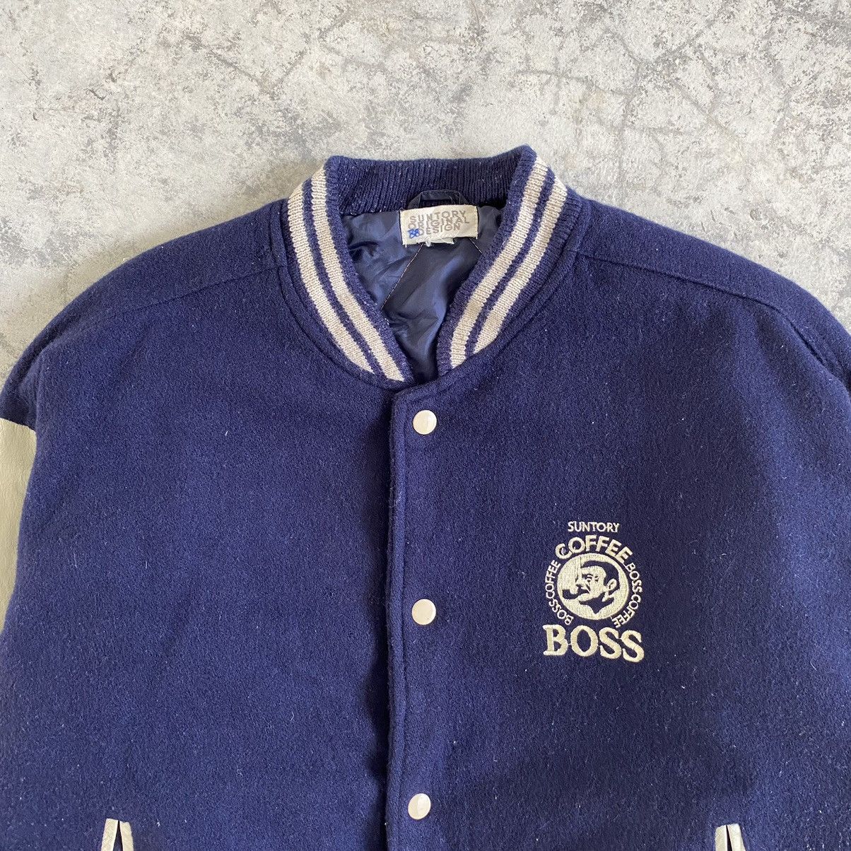 Vintage Vintage Suntory Boss Coffee Letterman Varsity Jacket Size US L / EU 52-54 / 3 - 5 Thumbnail