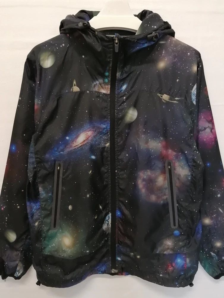 go slow caravan GO SLOW CARAVAN Windbreaker Planet Jacket Size US L / EU 52-54 / 3 - 2 Thumbnail