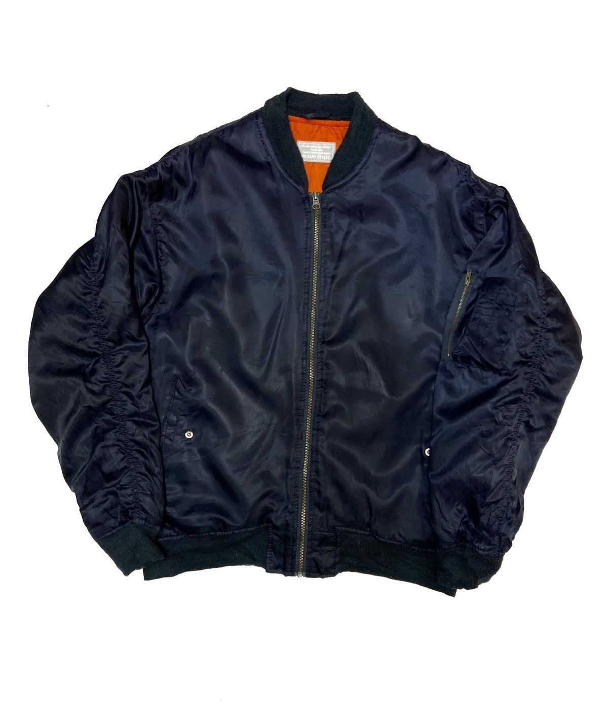 Vintage Vintage 90's Military Flyers Man Bomber Jacket Size L