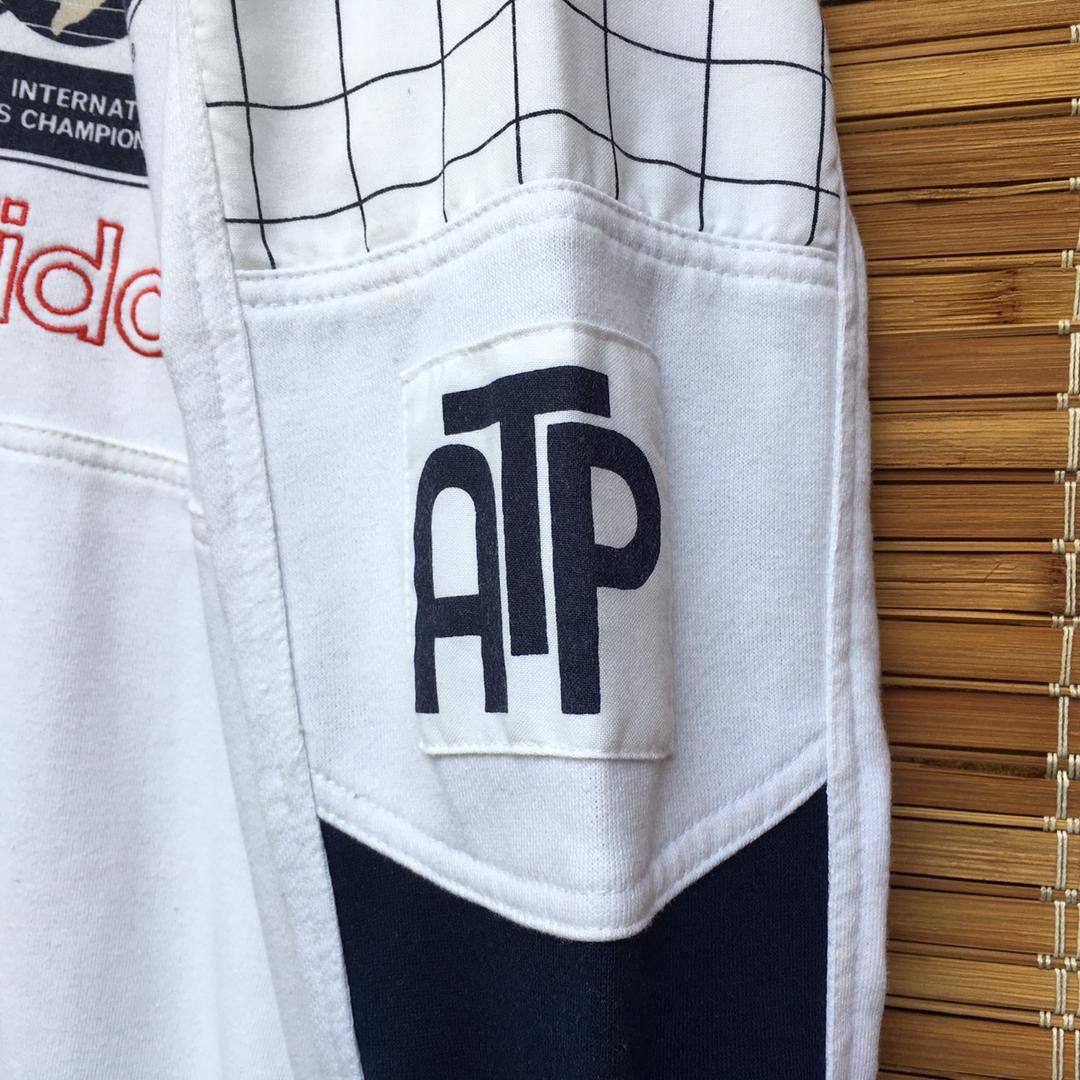 Adidas Vintage 1980s Adidas ATP Lipton Players Championship Size US M / EU 48-50 / 2 - 6 Thumbnail