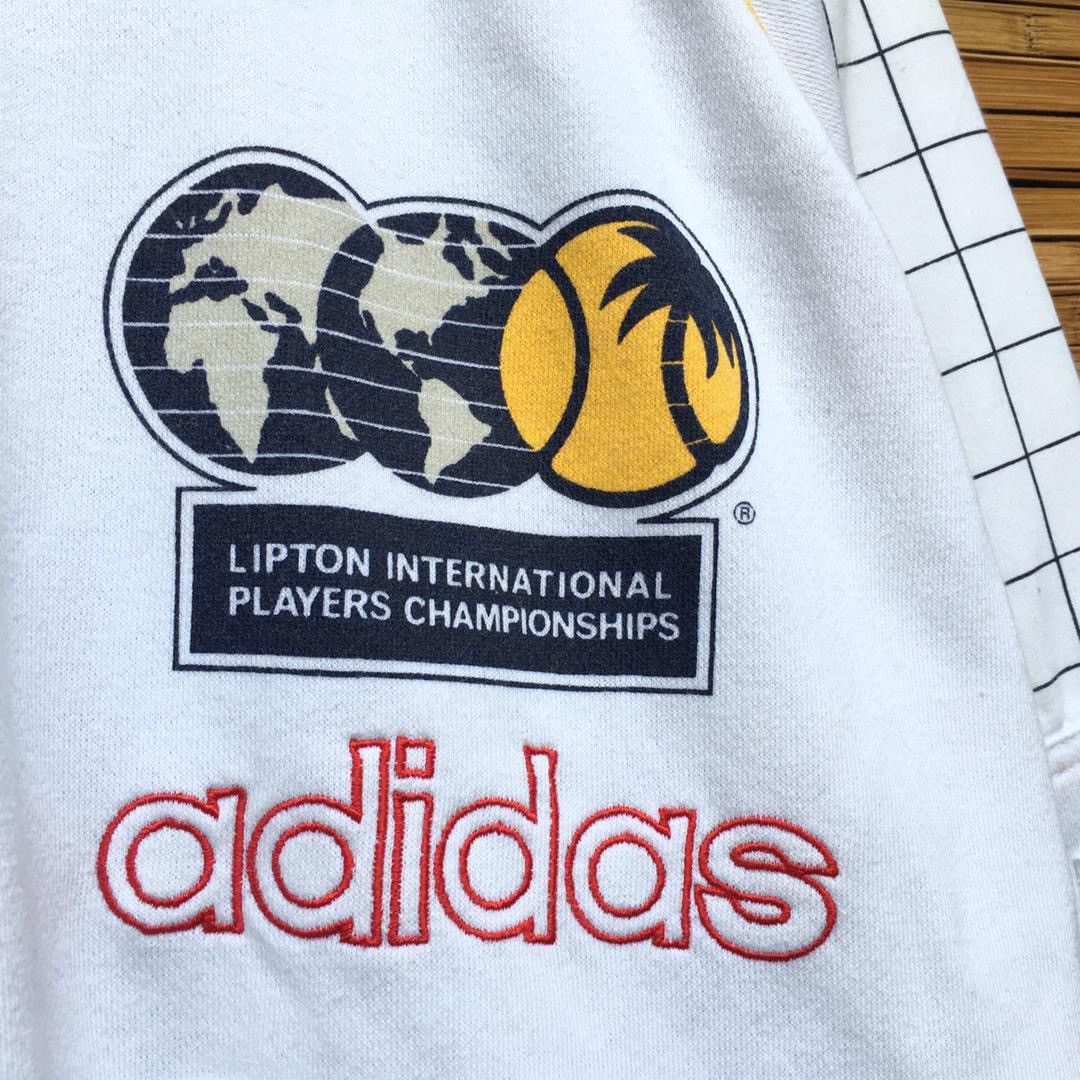 Adidas Vintage 1980s Adidas ATP Lipton Players Championship Size US M / EU 48-50 / 2 - 3 Thumbnail