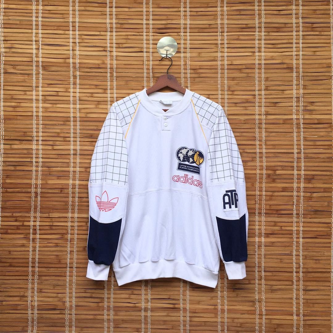 Adidas Vintage 1980s Adidas ATP Lipton Players Championship Size US M / EU 48-50 / 2 - 2 Thumbnail