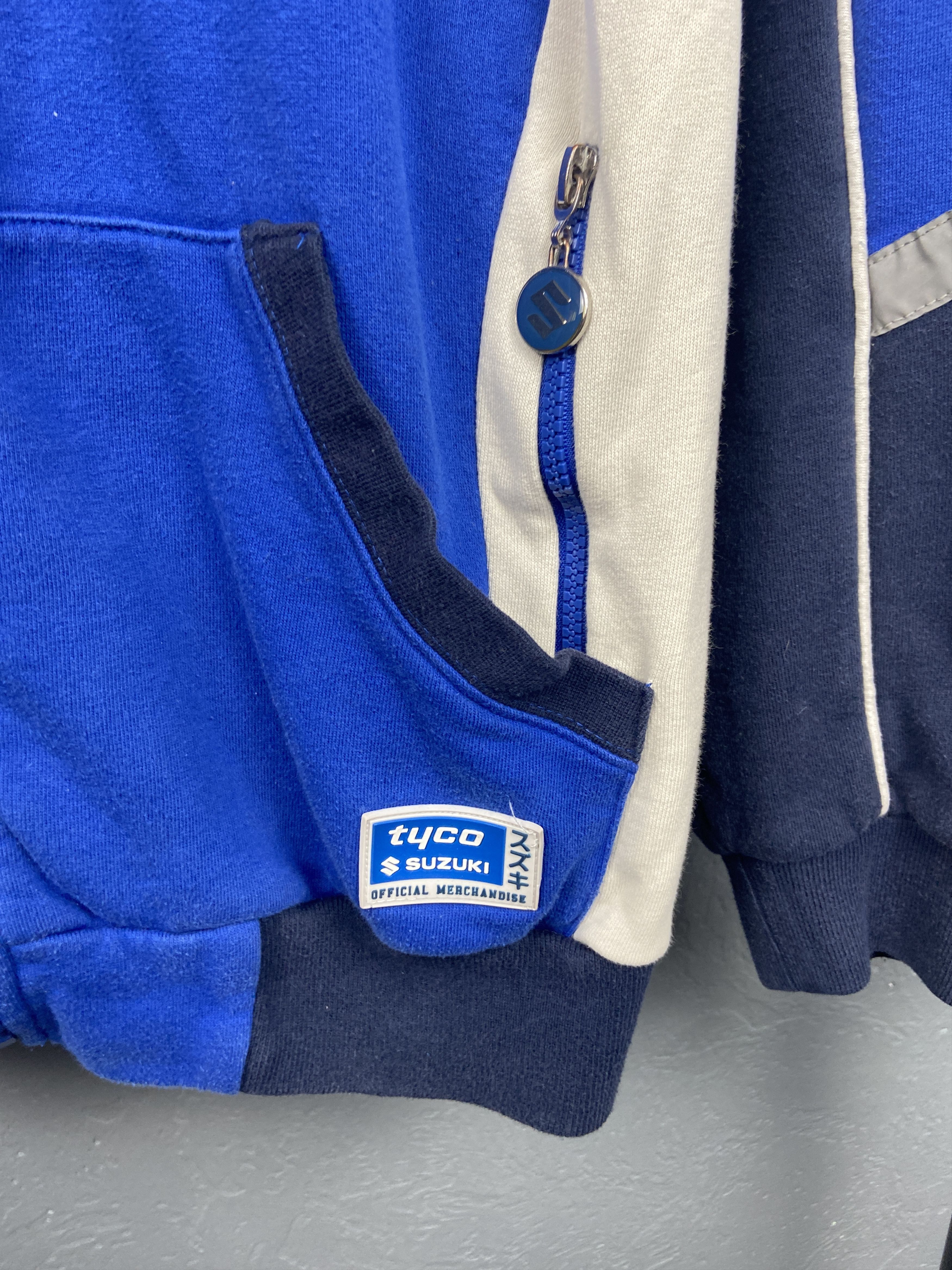 Japanese Brand Suzuki Racing Team Vintage Mens Zip Hoodie Size US M / EU 48-50 / 2 - 4 Thumbnail