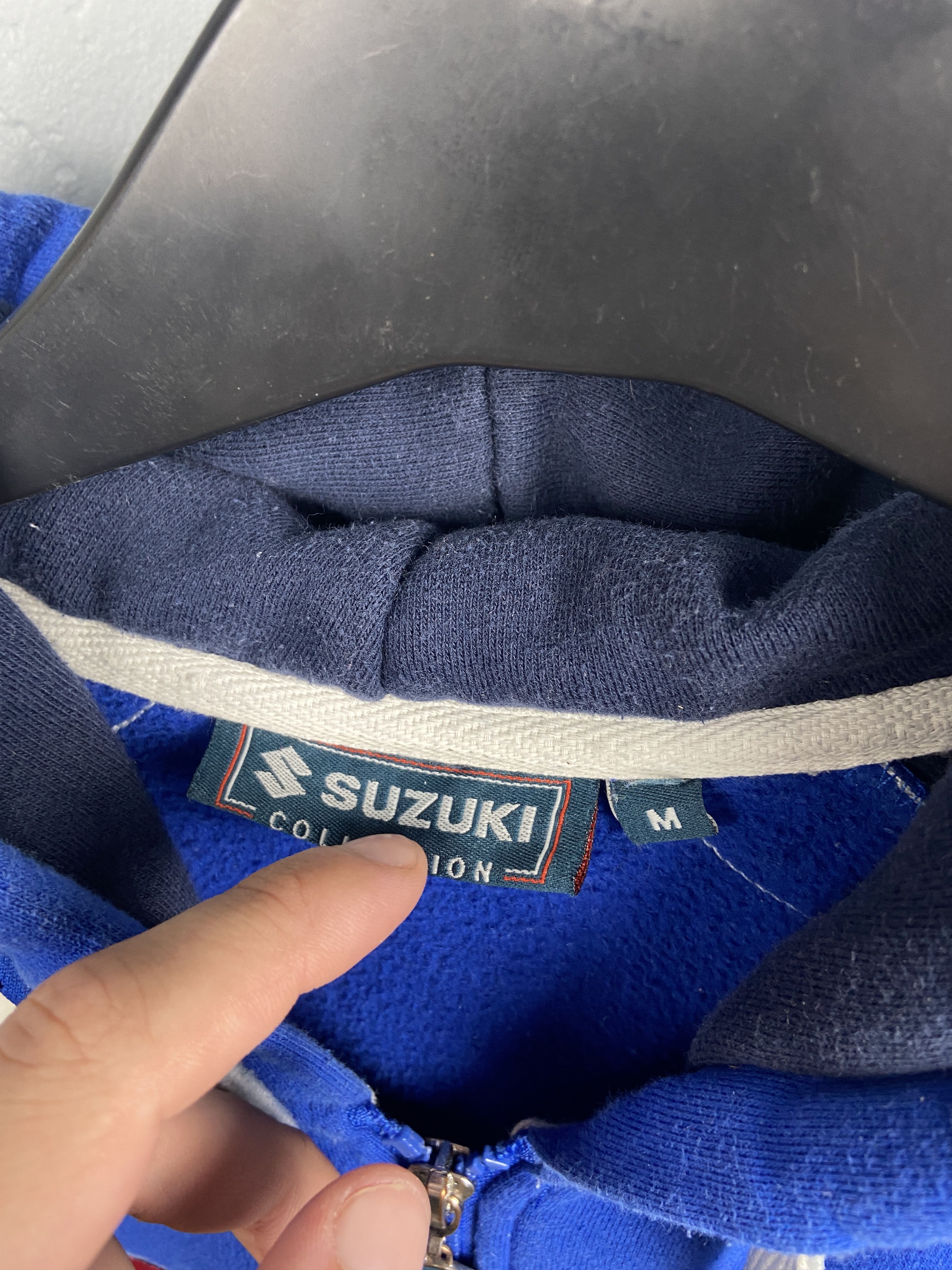 Japanese Brand Suzuki Racing Team Vintage Mens Zip Hoodie Size US M / EU 48-50 / 2 - 10 Thumbnail