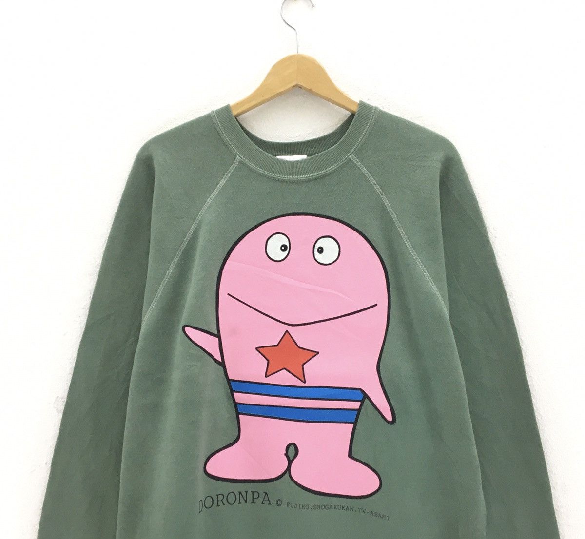 Cartoon Network Vintage Doronpa Q Taro Japanese Manga Anime Tv Series Size US L / EU 52-54 / 3 - 4 Thumbnail