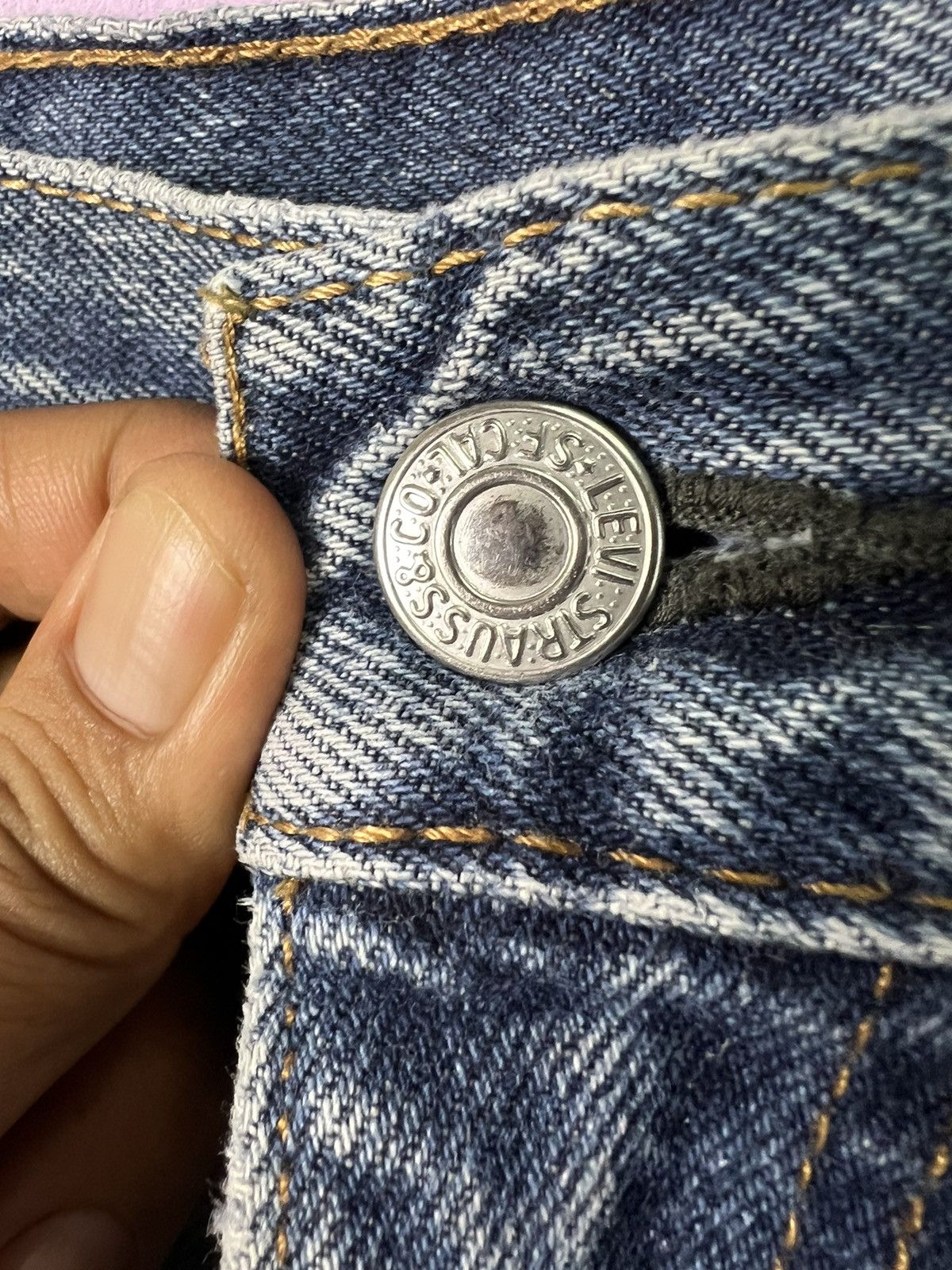 Levi's 🔥Distressed Levis Cropped Denim Size US 35 - 10 Thumbnail