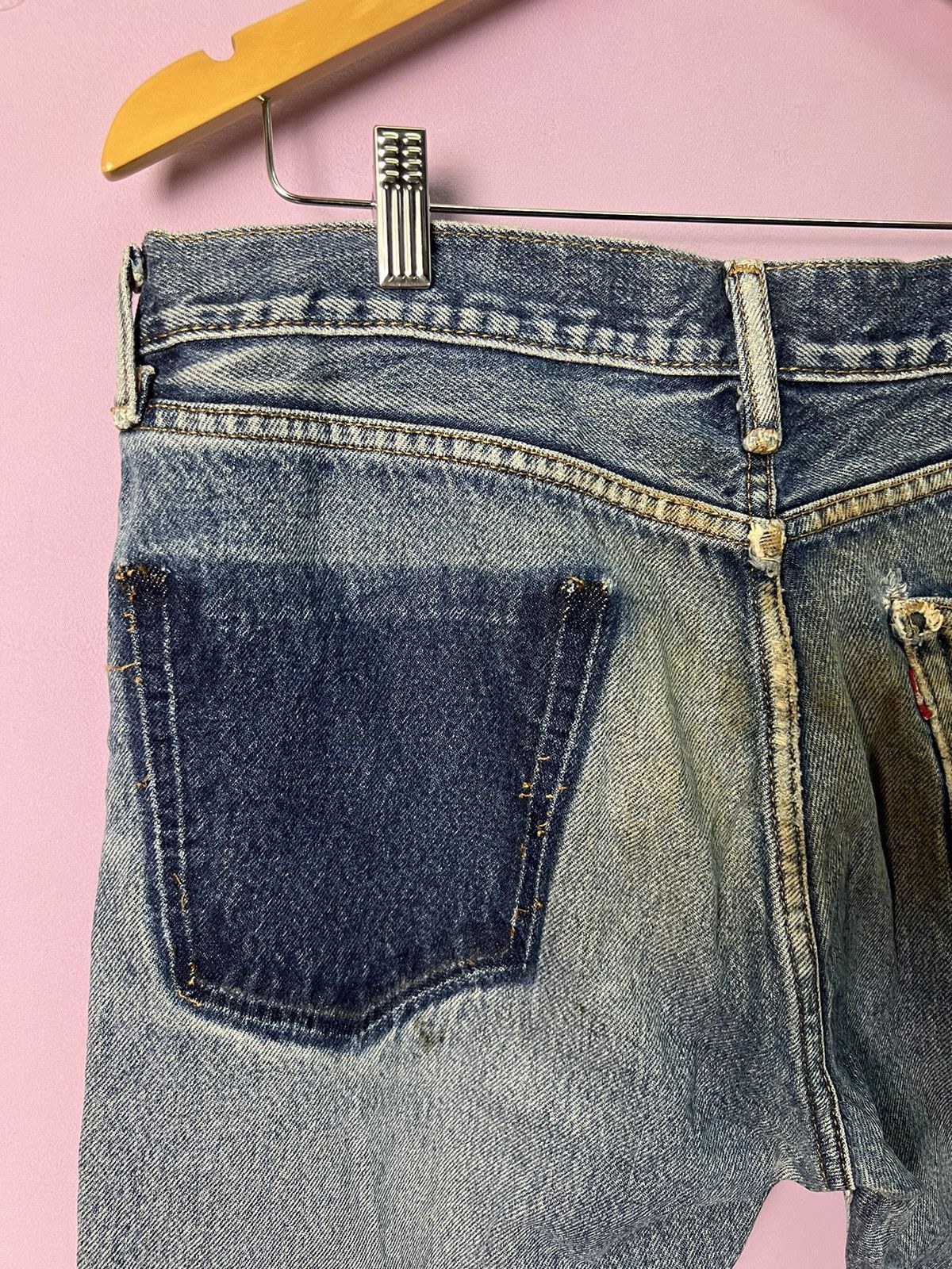 Levi's 🔥Distressed Levis Cropped Denim Size US 35 - 13 Thumbnail