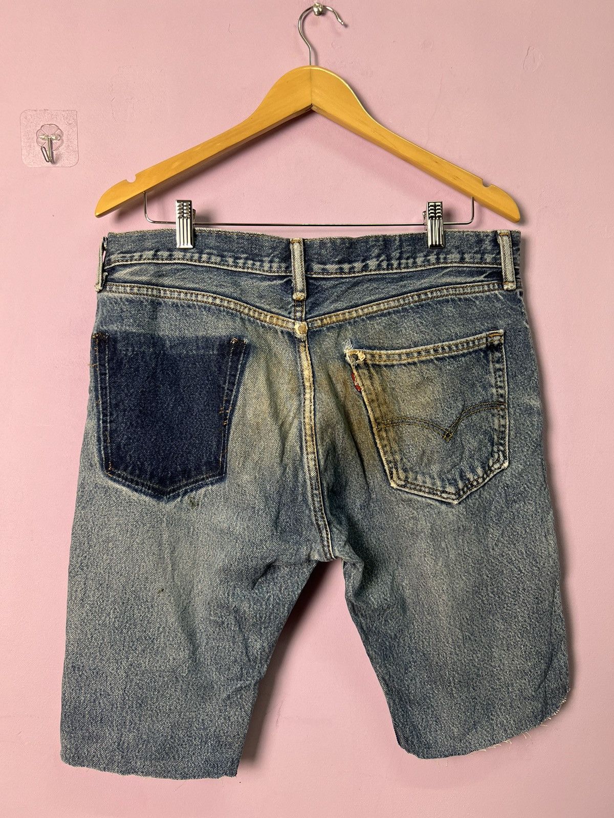 Levi's 🔥Distressed Levis Cropped Denim Size US 35 - 4 Thumbnail