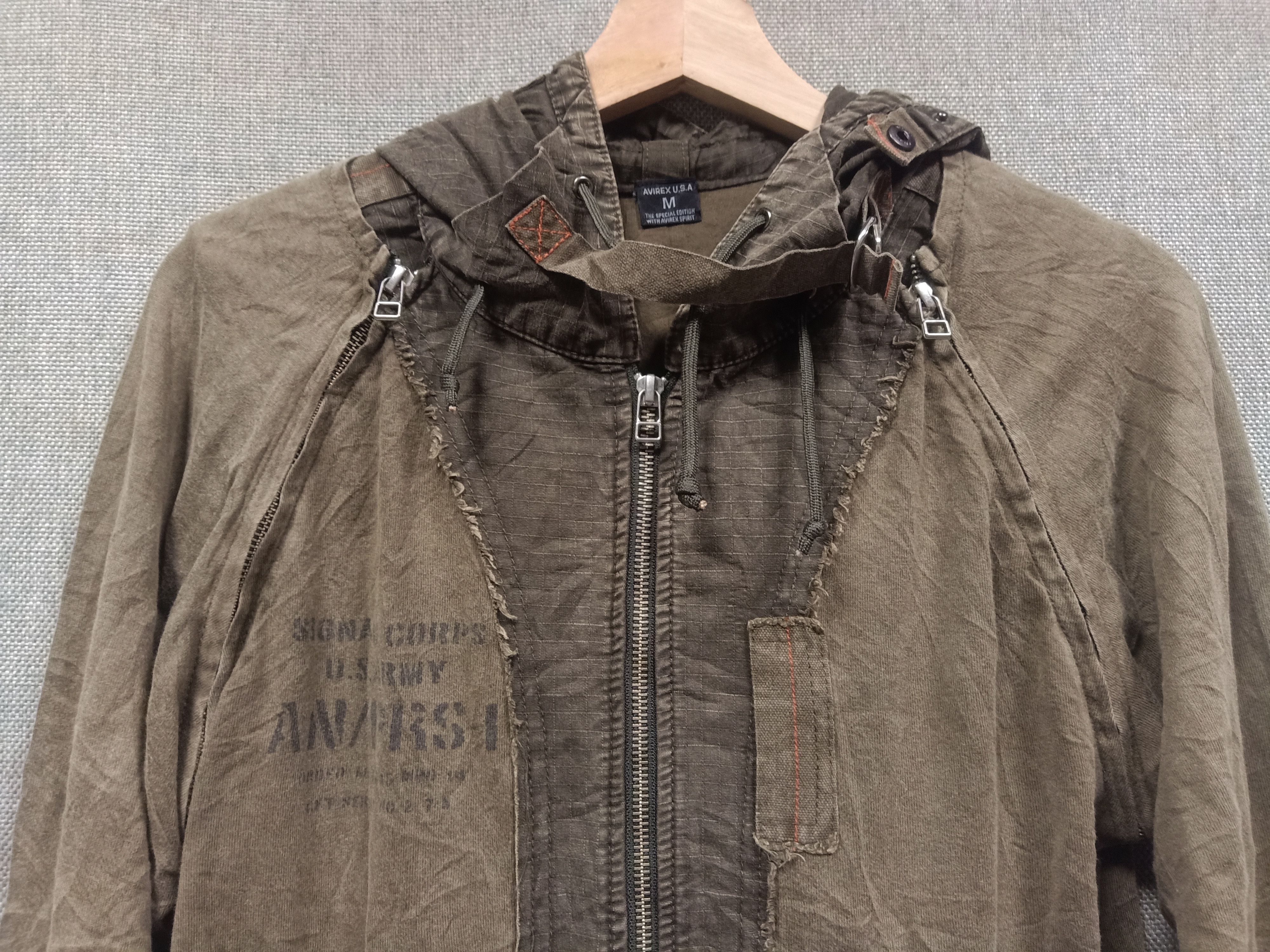 Avirex vintage sweatshirt zip hoodie avirex very rare Size US S / EU 44-46 / 1 - 3 Thumbnail