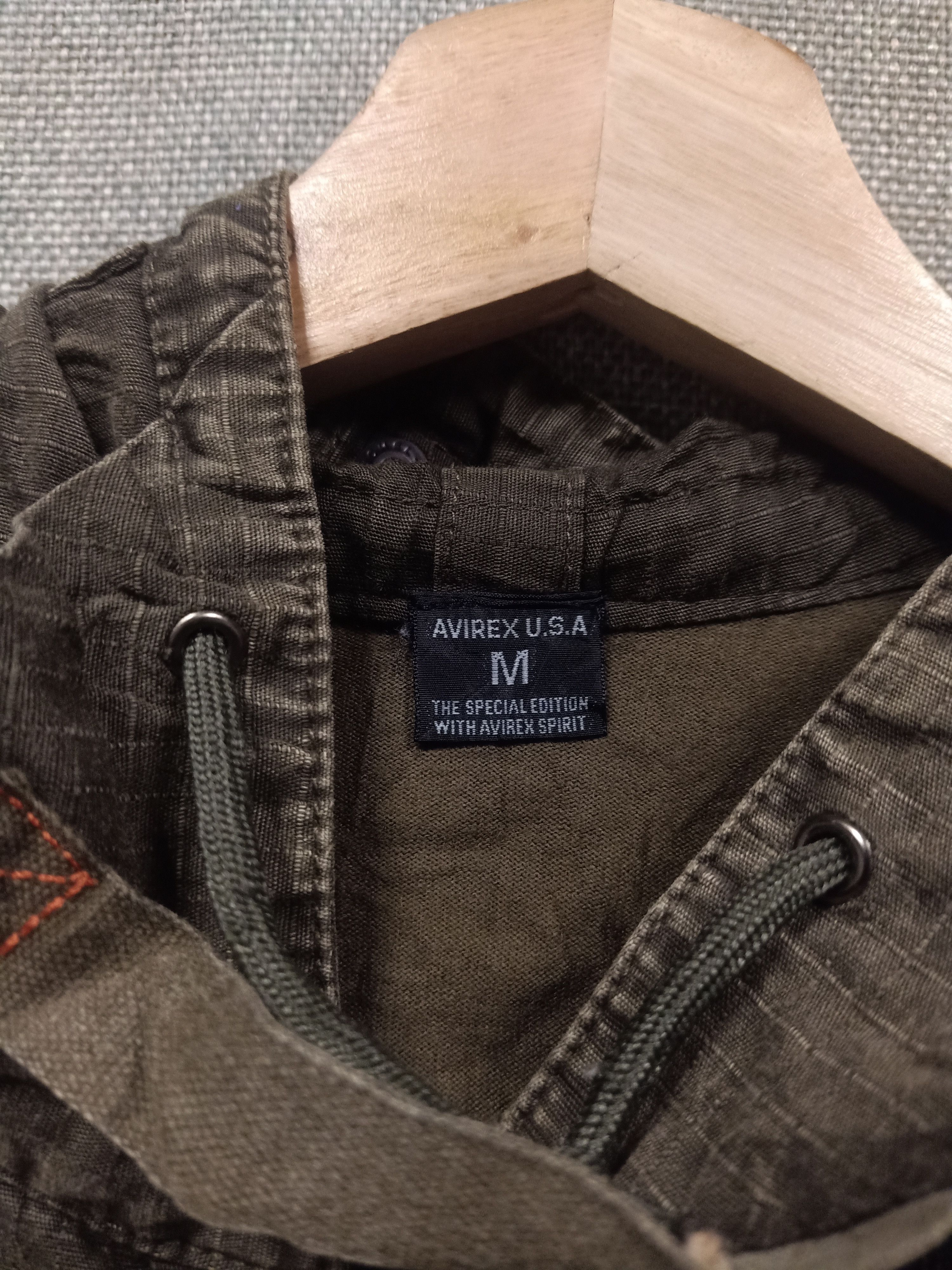 Avirex vintage sweatshirt zip hoodie avirex very rare Size US S / EU 44-46 / 1 - 6 Thumbnail