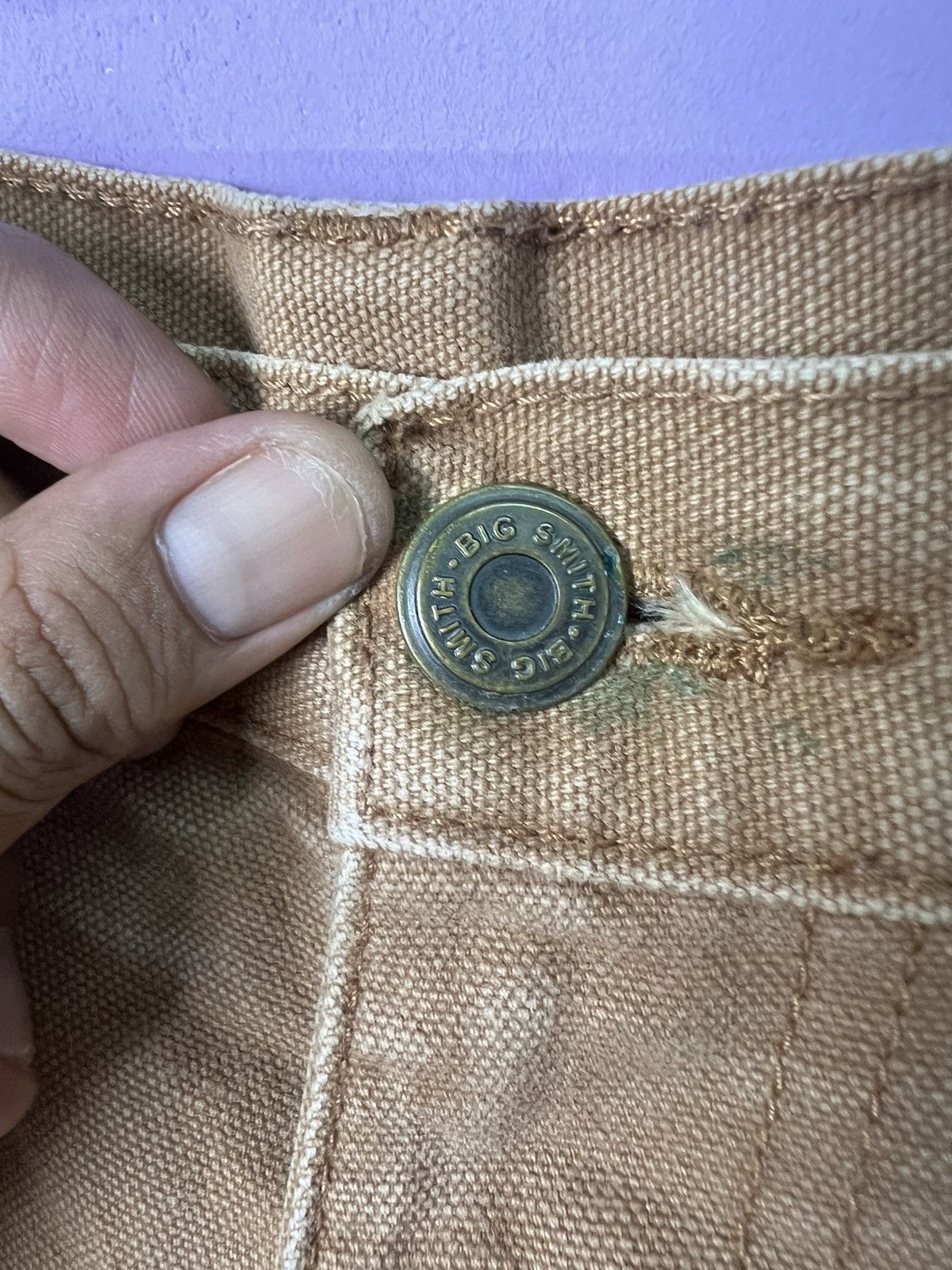 Japanese Brand 🔥Rare Distressed Big Smith Short Carpenter Pants Size US 36 / EU 52 - 13 Thumbnail