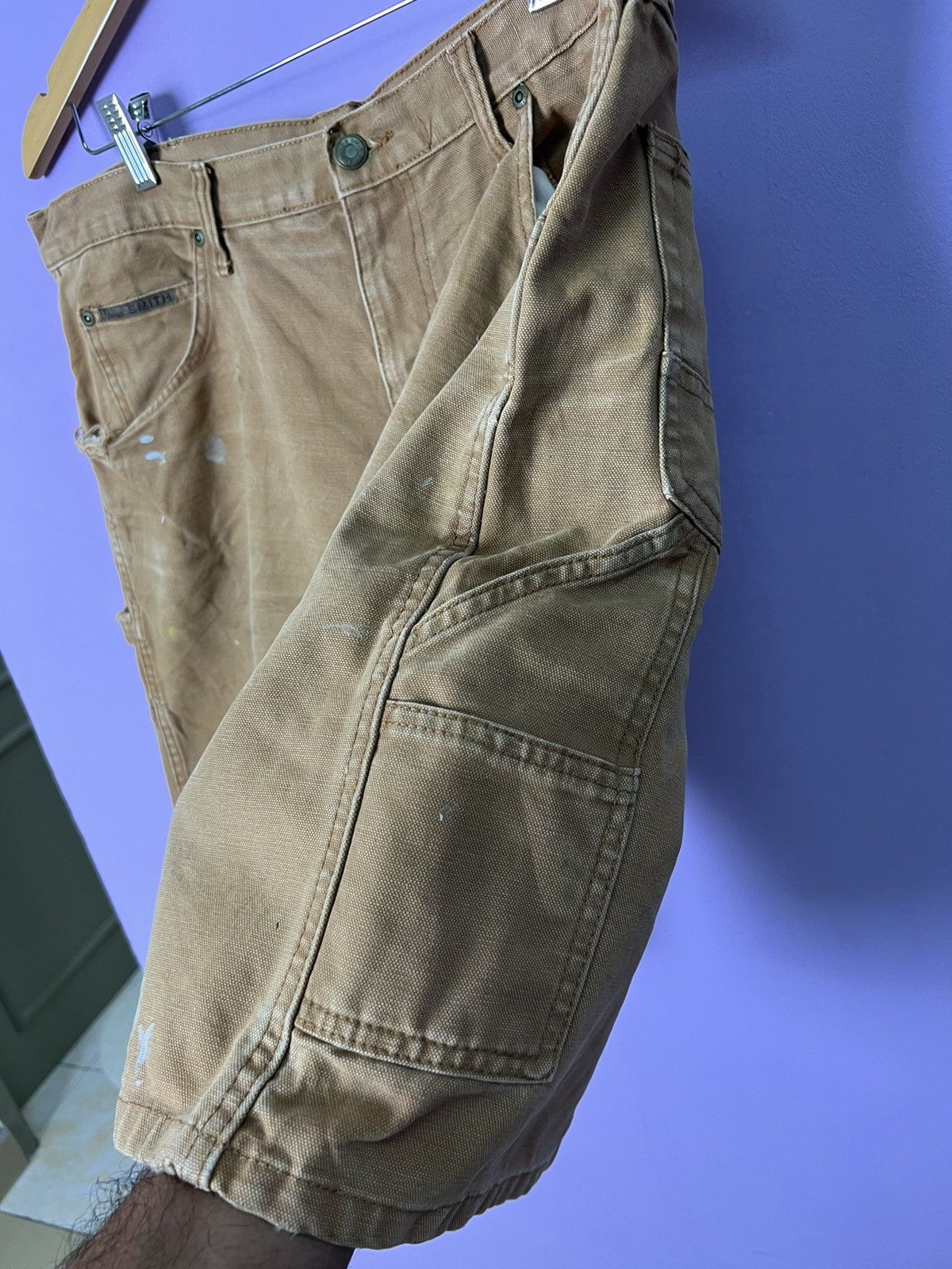 Japanese Brand 🔥Rare Distressed Big Smith Short Carpenter Pants Size US 36 / EU 52 - 11 Thumbnail