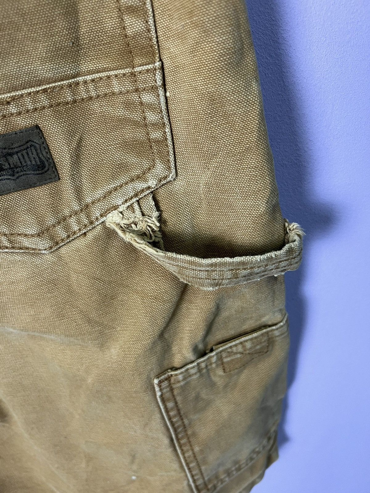 Japanese Brand 🔥Rare Distressed Big Smith Short Carpenter Pants Size US 36 / EU 52 - 18 Thumbnail