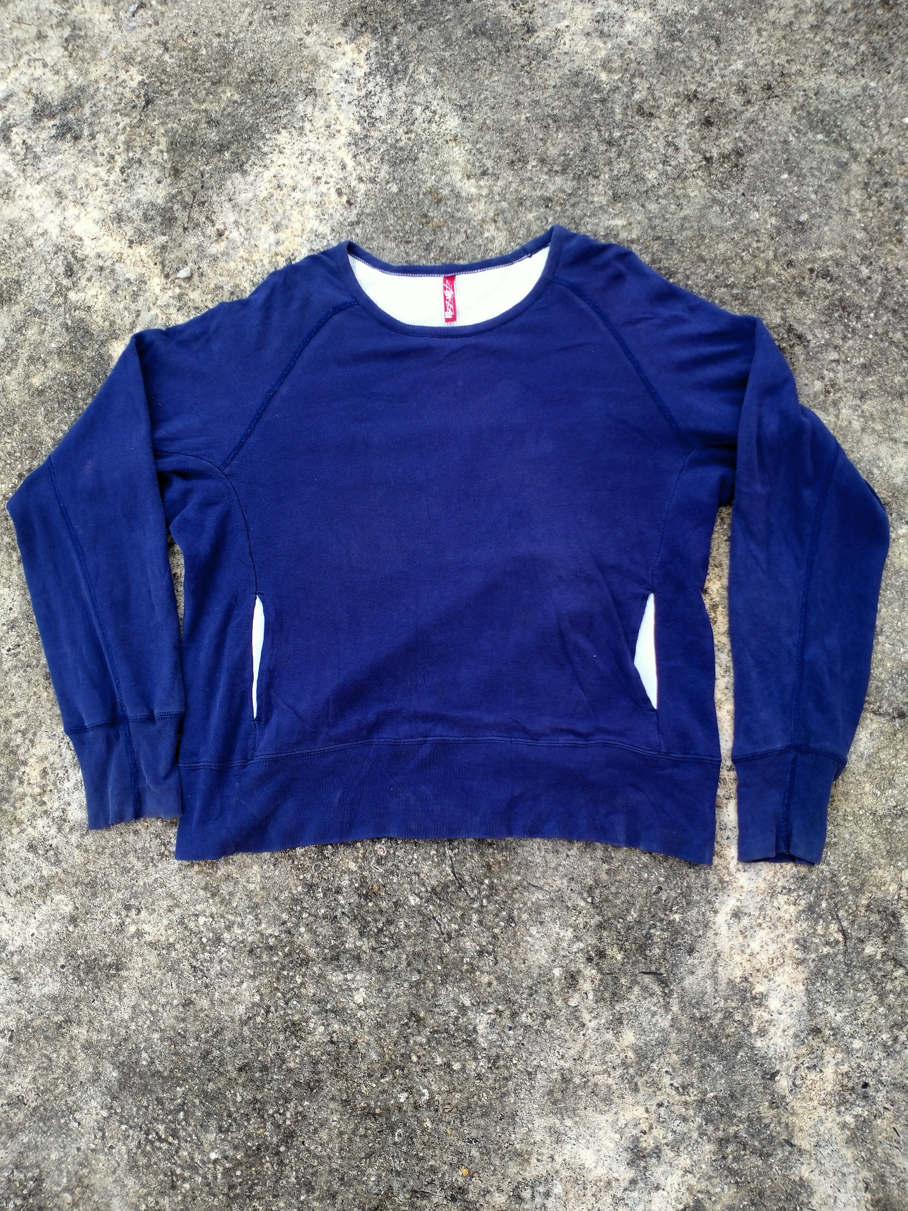 Stussy DISTRESSED STUSSY PLAIN SWEATSHIRT Size US L / EU 52-54 / 3 - 1 Thumbnail