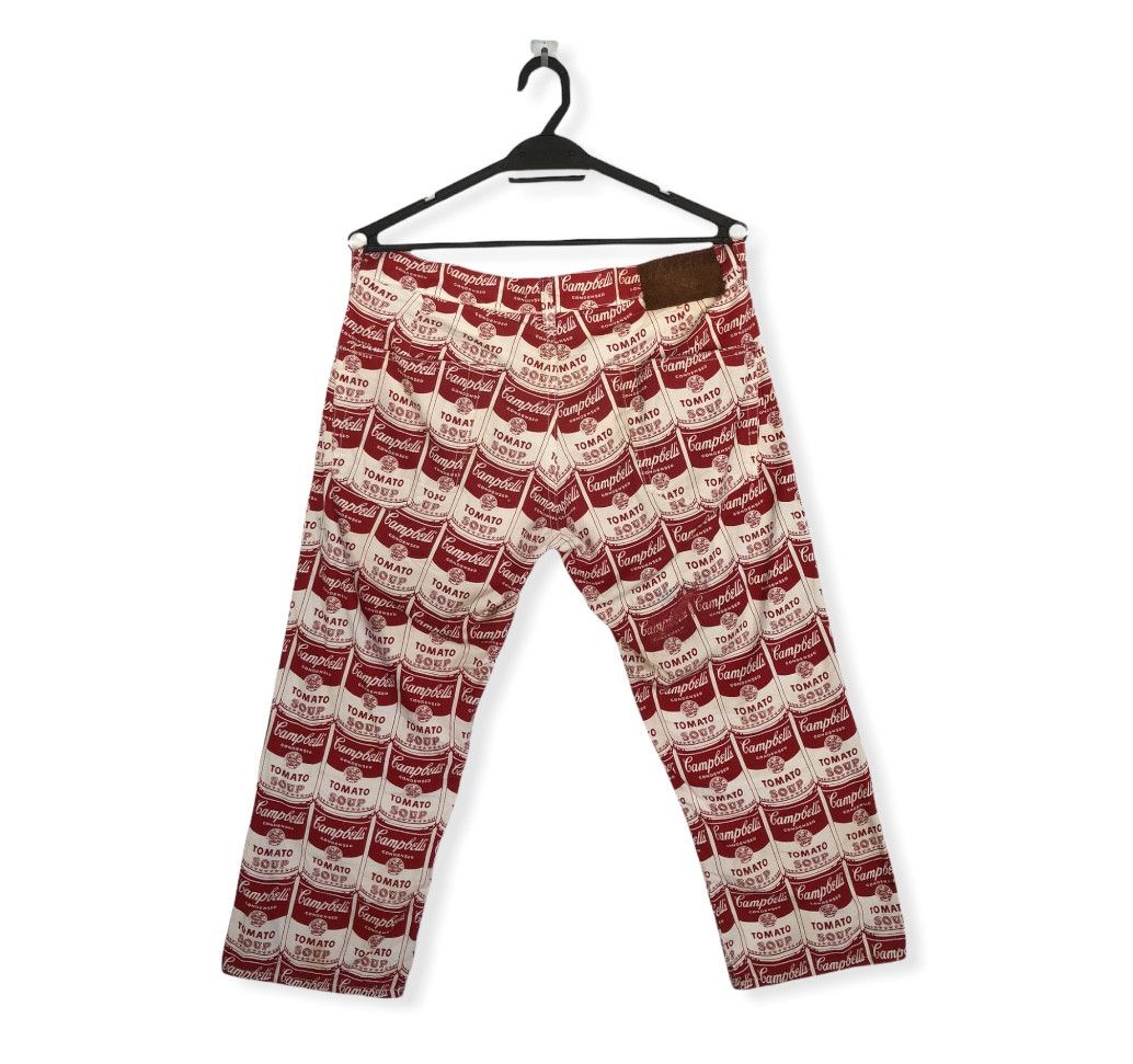 Andy Warhol × Hysteric Glamour RARE🔥HYSTERIC GLAMOUR X ANDY WARHOL FULL PRINT 3/4 PANTS Size US 33 - 2 Thumbnail