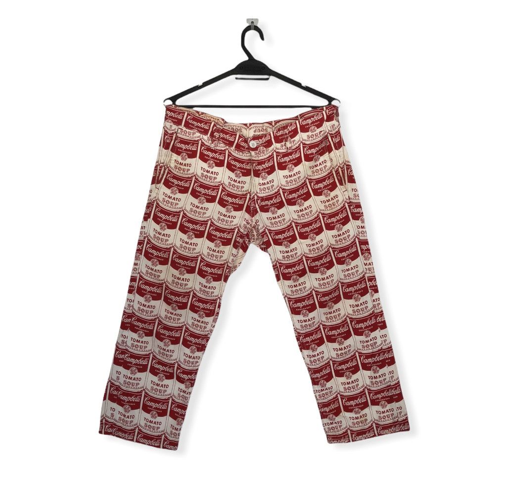 Andy Warhol × Hysteric Glamour RARE🔥HYSTERIC GLAMOUR X ANDY WARHOL FULL PRINT 3/4 PANTS Size US 33 - 1 Thumbnail