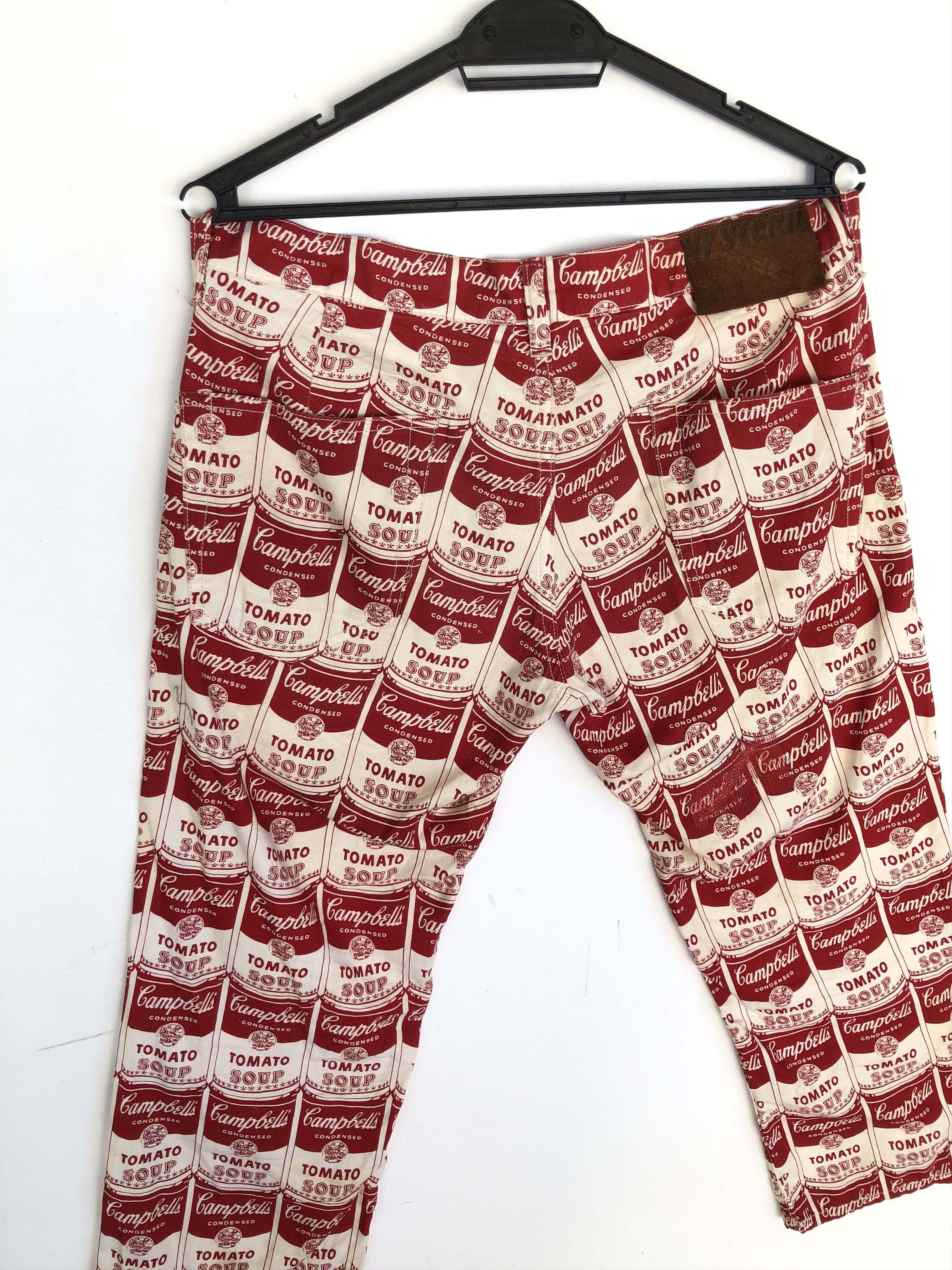 Andy Warhol × Hysteric Glamour RARE🔥HYSTERIC GLAMOUR X ANDY WARHOL FULL PRINT 3/4 PANTS Size US 33 - 5 Thumbnail