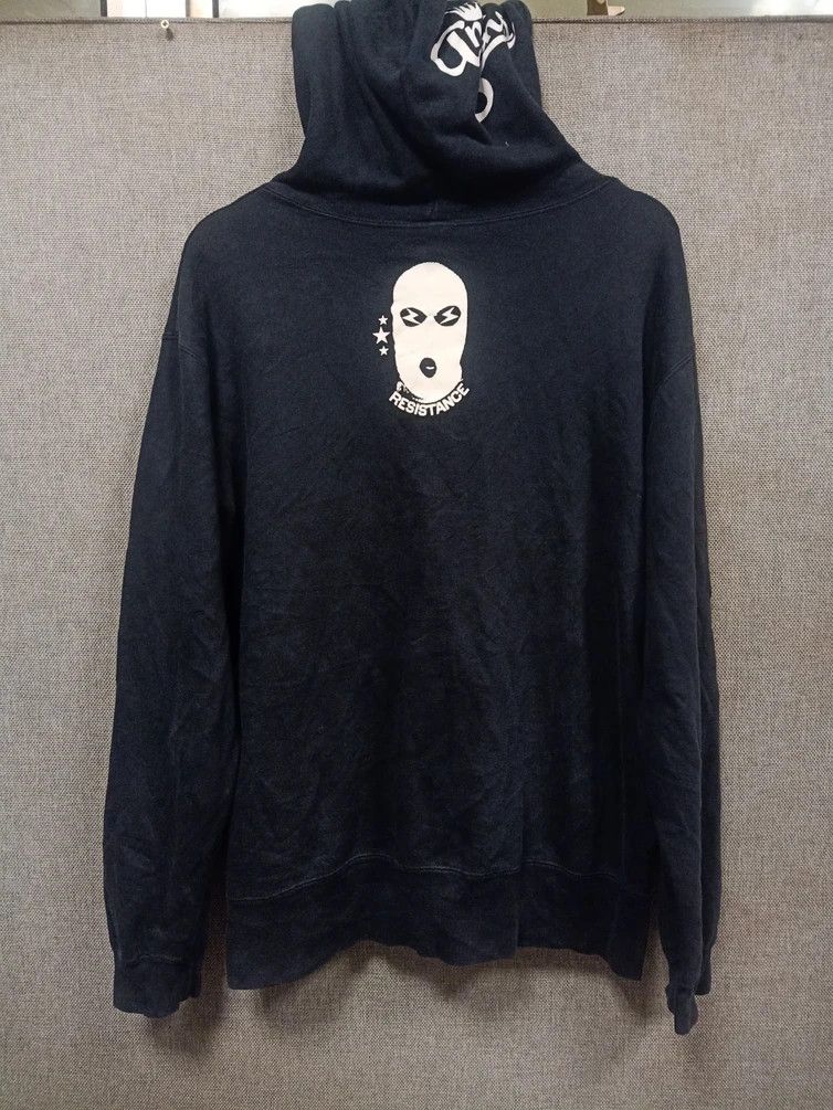 ANDSUNS vintage sweatshirt hoodie andsun resistance skulls Size US L / EU 52-54 / 3 - 3 Thumbnail