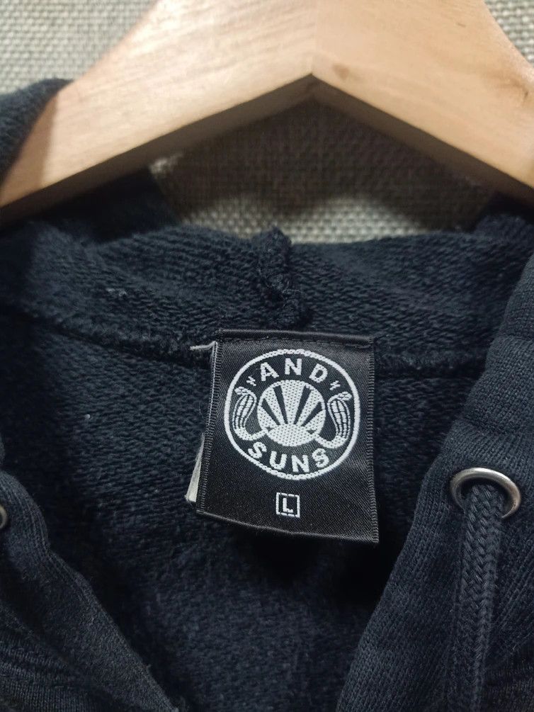 ANDSUNS vintage sweatshirt hoodie andsun resistance skulls Size US L / EU 52-54 / 3 - 5 Thumbnail
