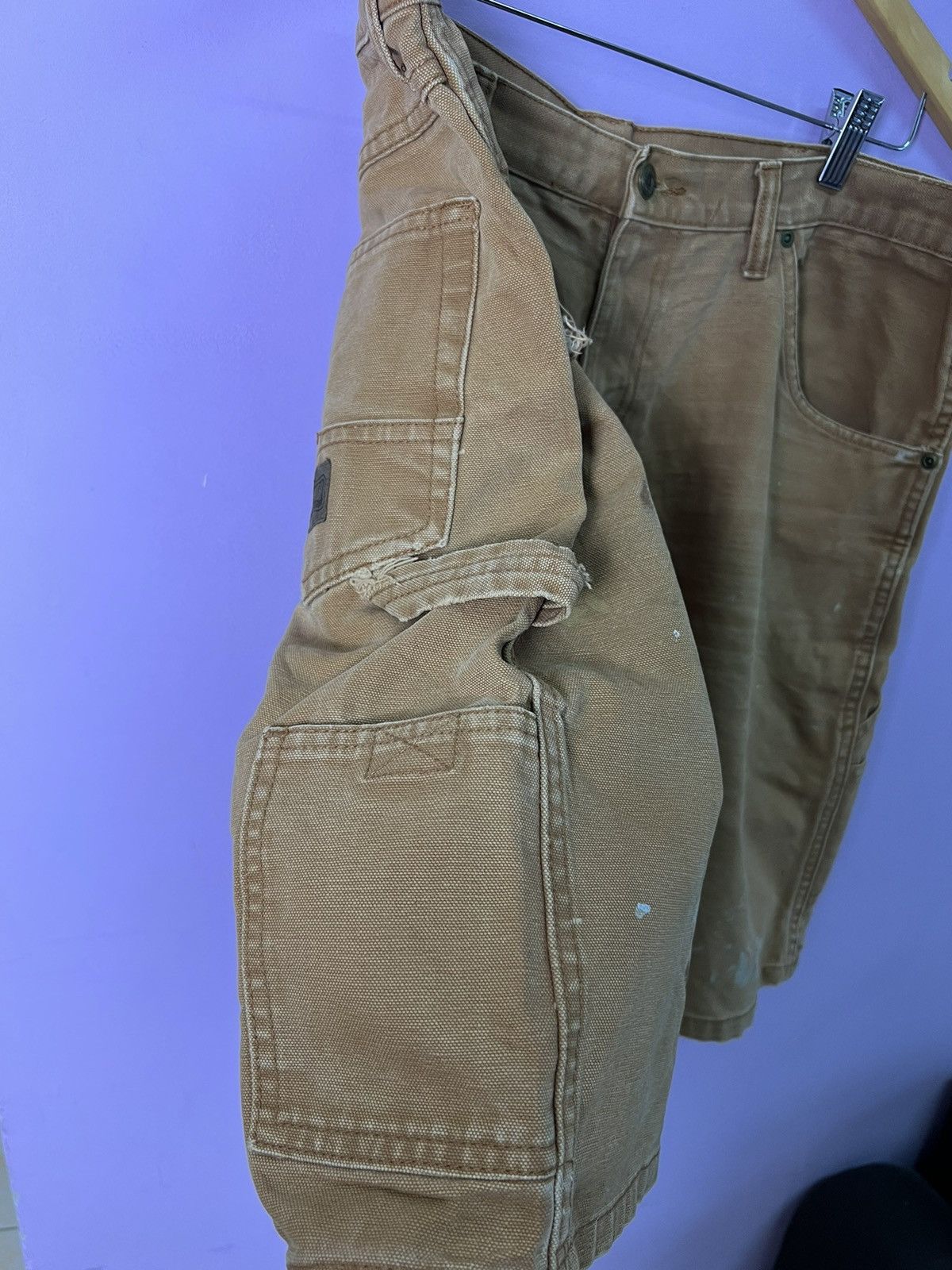 Japanese Brand 🔥Rare Distressed Big Smith Short Carpenter Pants Size US 36 / EU 52 - 14 Thumbnail