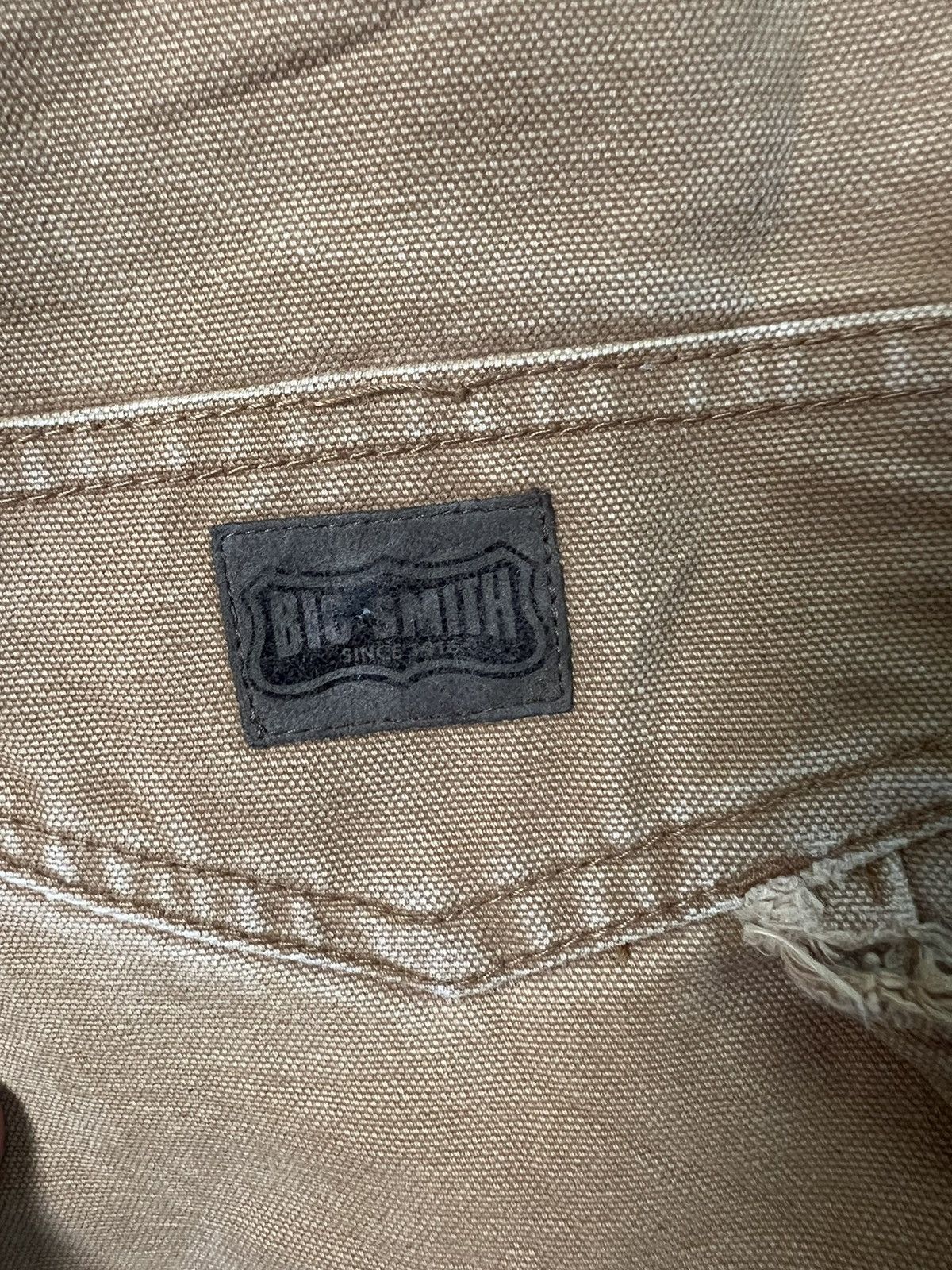 Japanese Brand 🔥Rare Distressed Big Smith Short Carpenter Pants Size US 36 / EU 52 - 19 Thumbnail