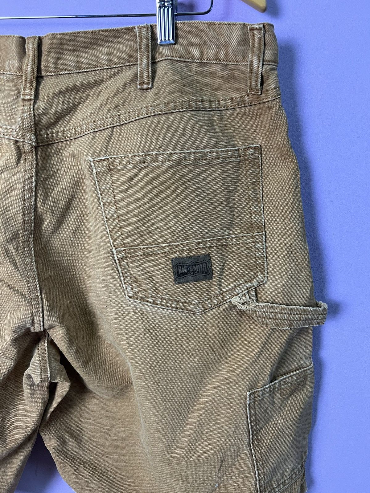 Japanese Brand 🔥Rare Distressed Big Smith Short Carpenter Pants Size US 36 / EU 52 - 17 Thumbnail