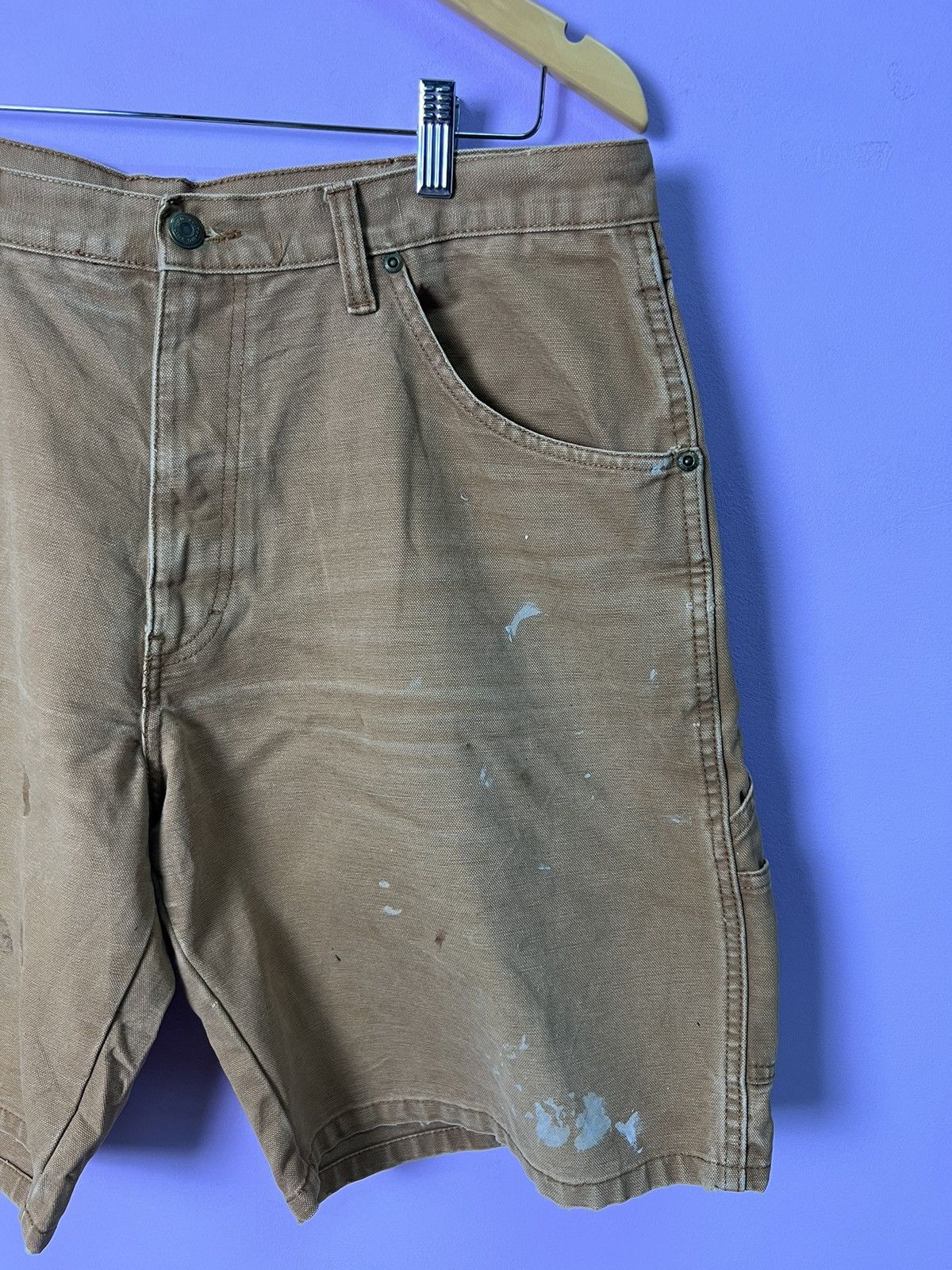 Japanese Brand 🔥Rare Distressed Big Smith Short Carpenter Pants Size US 36 / EU 52 - 6 Thumbnail