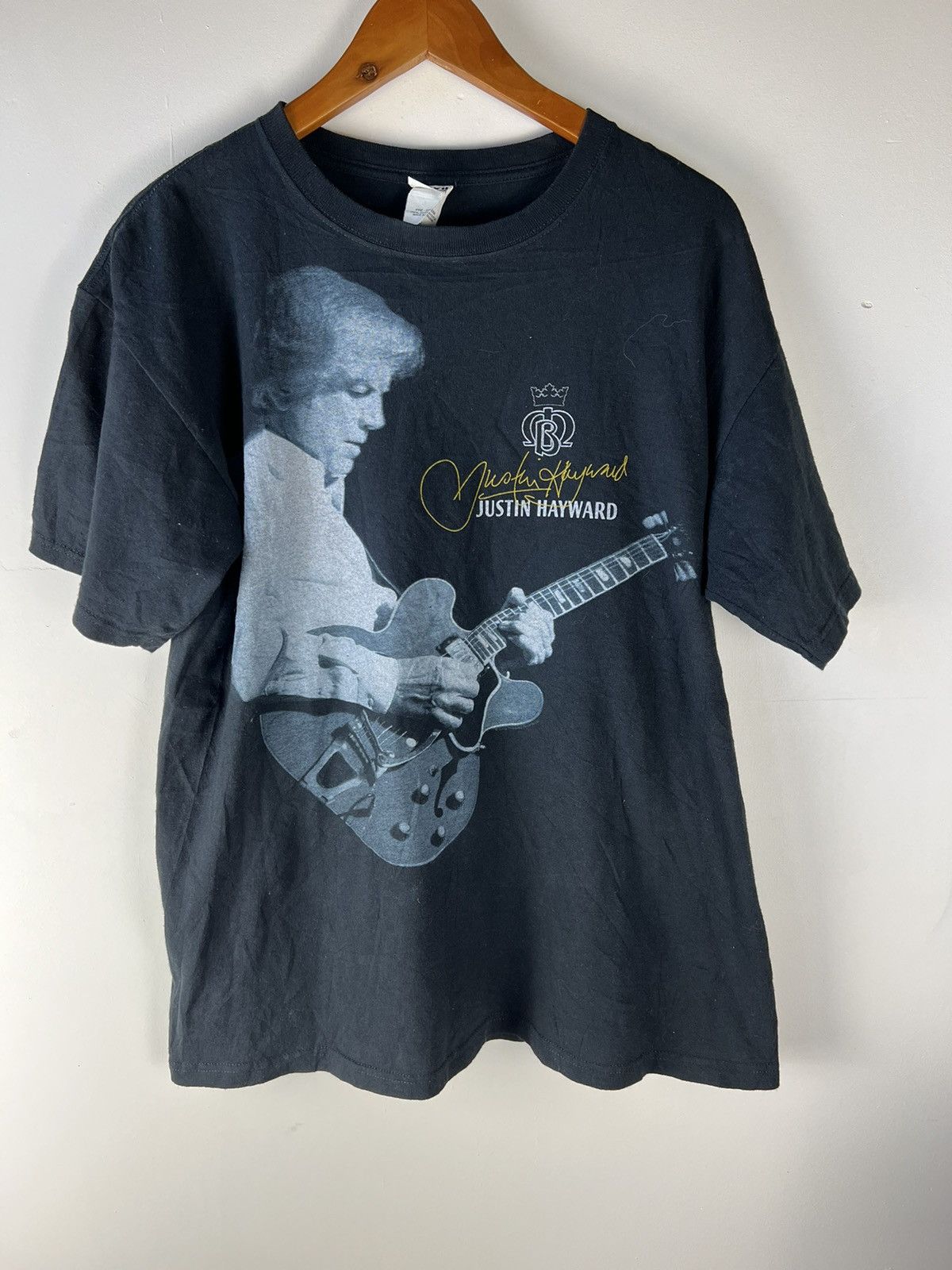 Band Tees × Vintage Vintage justin hayward tee Size US L / EU 52-54 / 3 - 1 Thumbnail