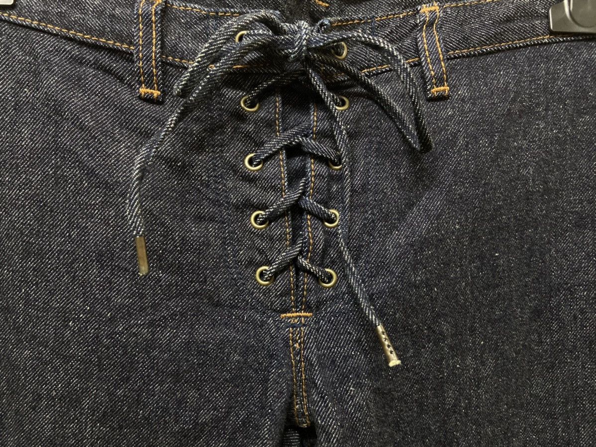 Hysteric Glamour × Japanese Brand × Seditionaries 90’s Hysteric Glamour Japan Slim Fit Denim Pants Rare Design Size US 30 / EU 46 - 6 Thumbnail