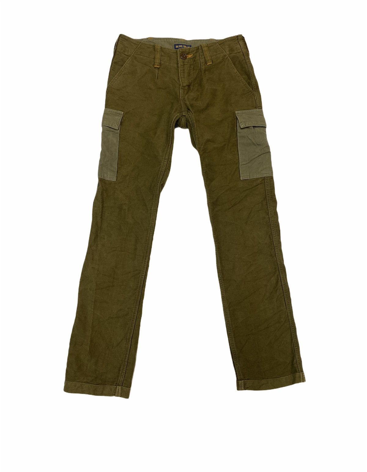 Blue Blue Japan × Japanese Brand Blue Blue Japan Cargo Jeans Parachutes Tactical Pants Size US 28 / EU 44 - 1 Thumbnail