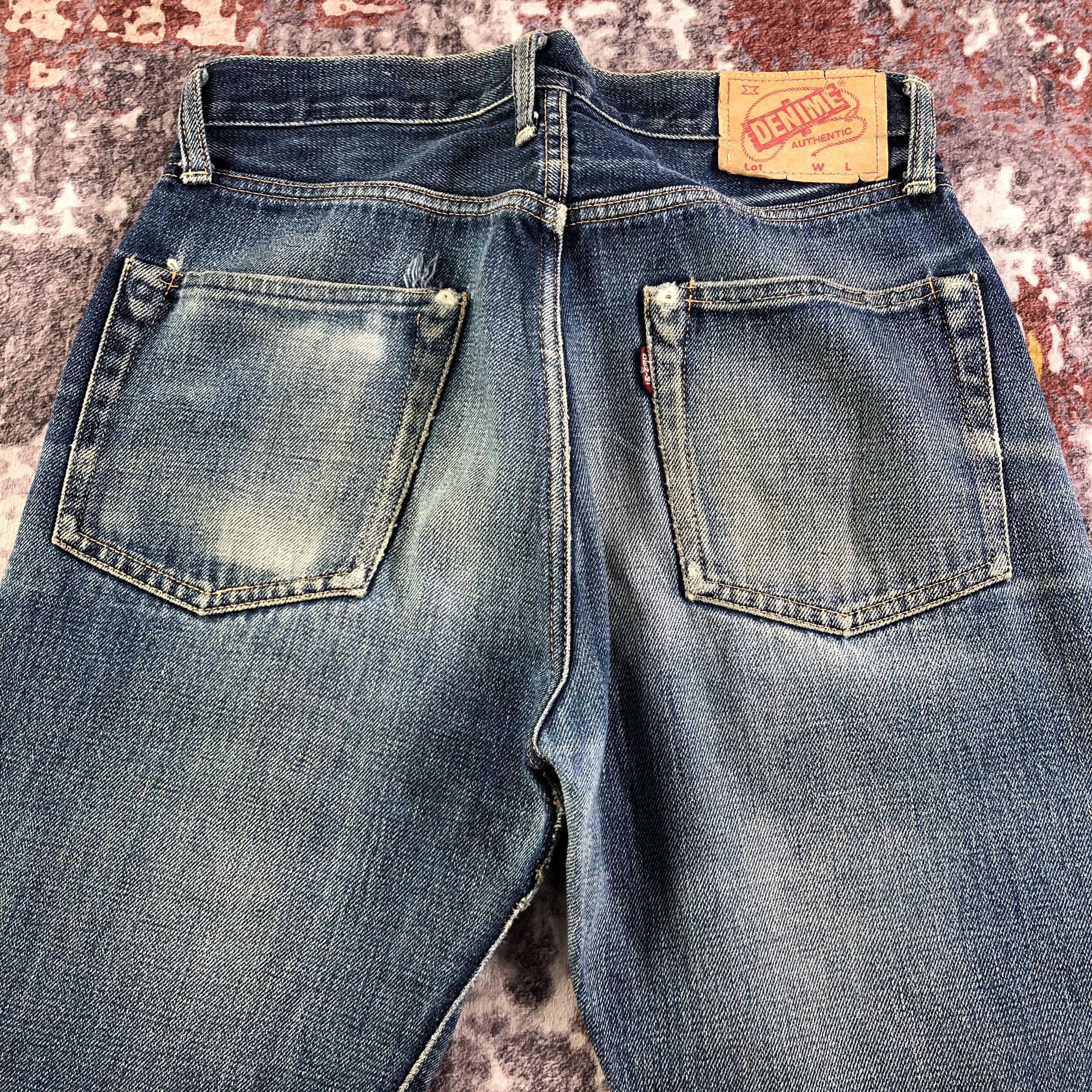 Denime × Japanese Brand × Vintage Vintage Japan Denime Redline Jeans -JM3184 Size US 32 / EU 48 - 4 Thumbnail