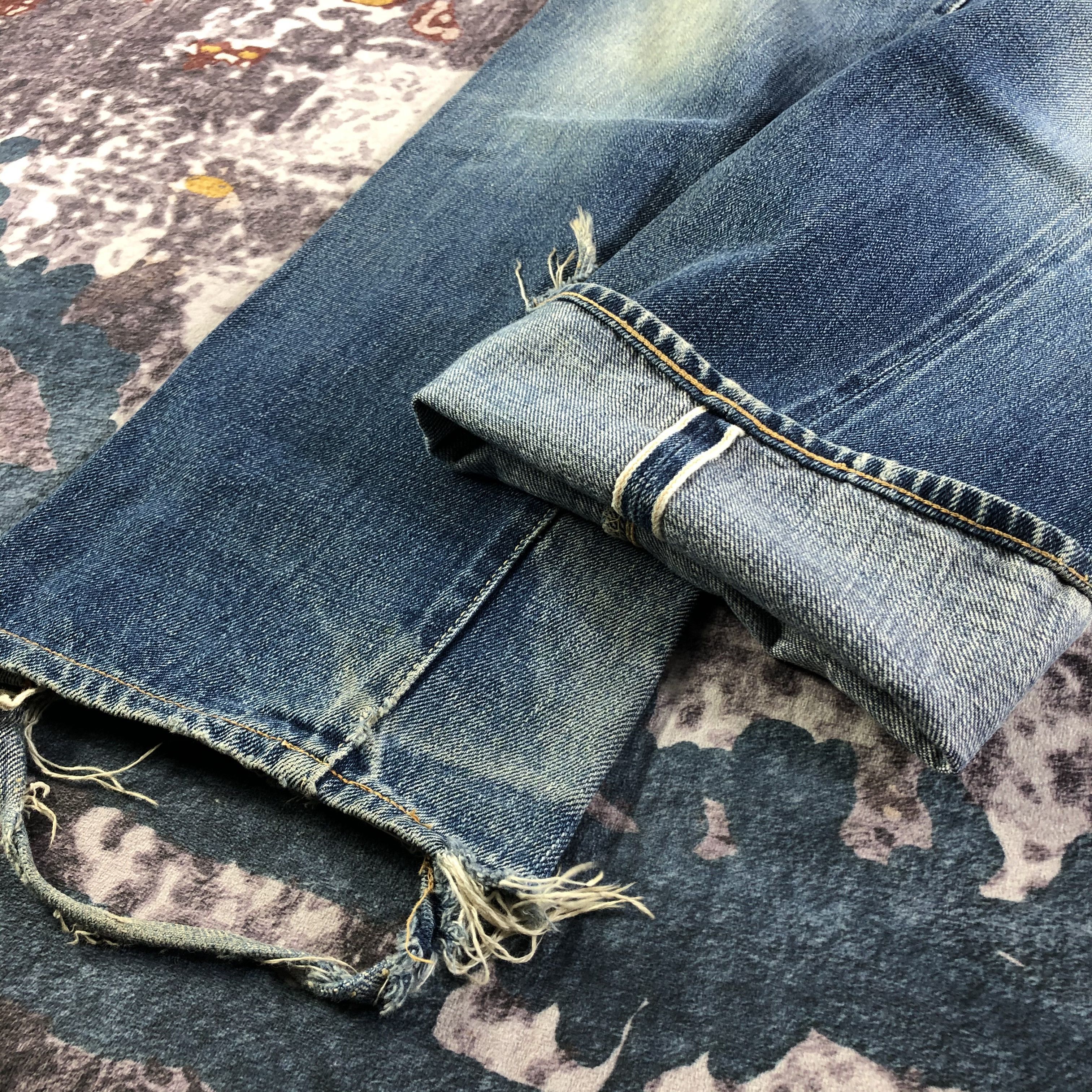 Denime × Japanese Brand × Vintage Vintage Japan Denime Redline Jeans -JM3184 Size US 32 / EU 48 - 7 Thumbnail