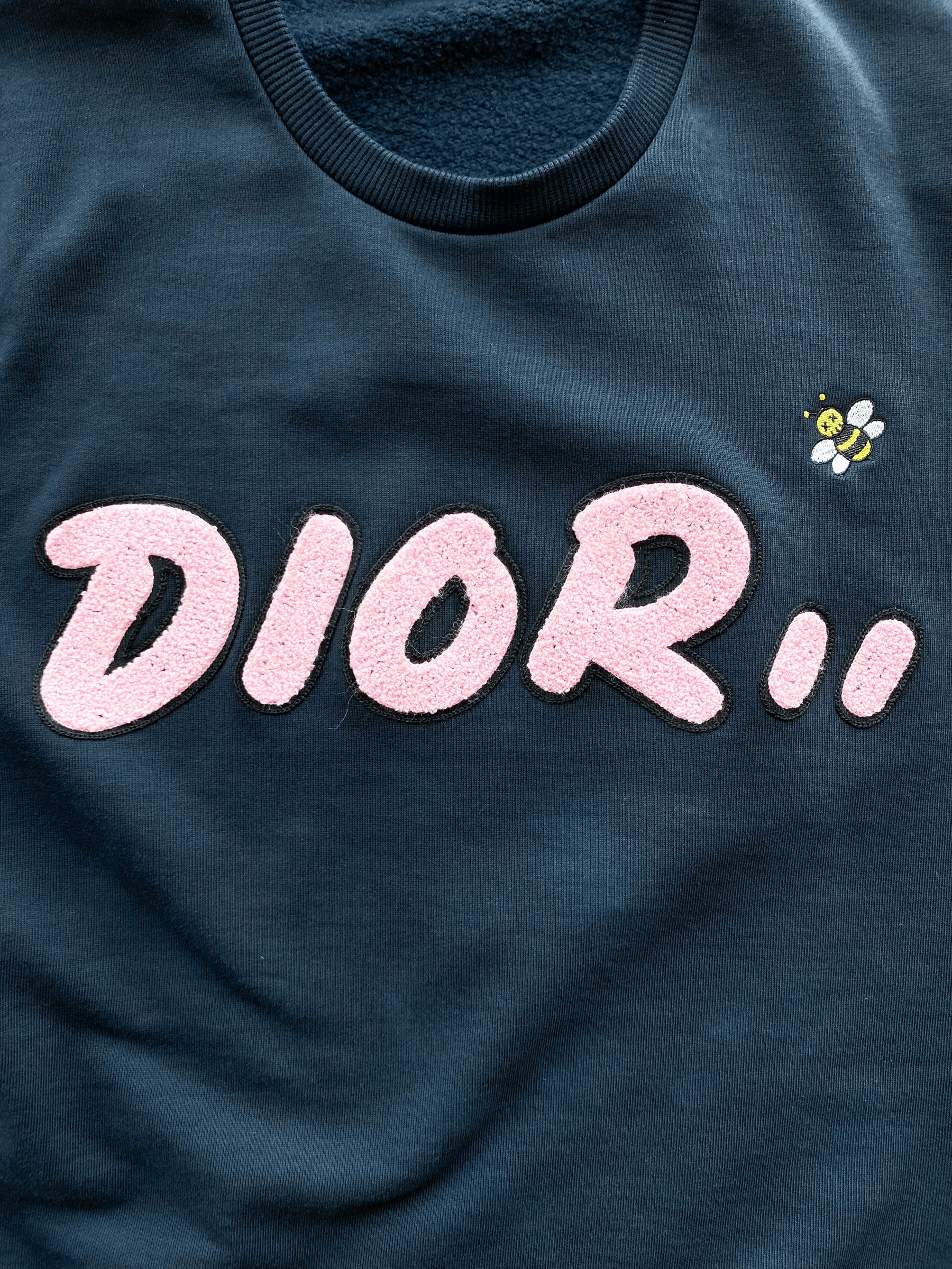 Dior × Kaws Dior Kaws Black Logo Sweater Size US XXL / EU 58 / 5 - 3 Thumbnail